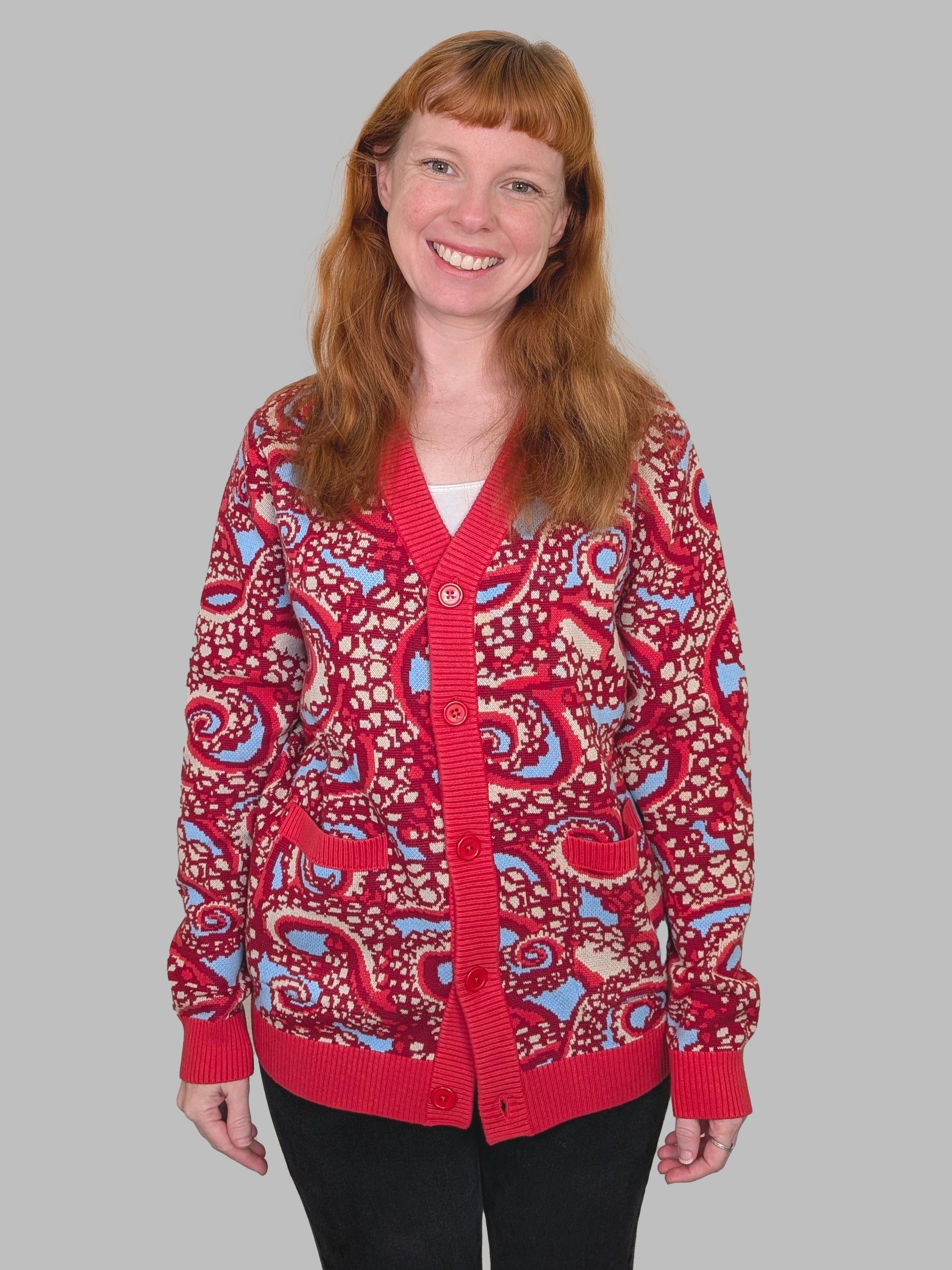 Paisley Octopus Cardigan (NOVEMBER PREORDER)