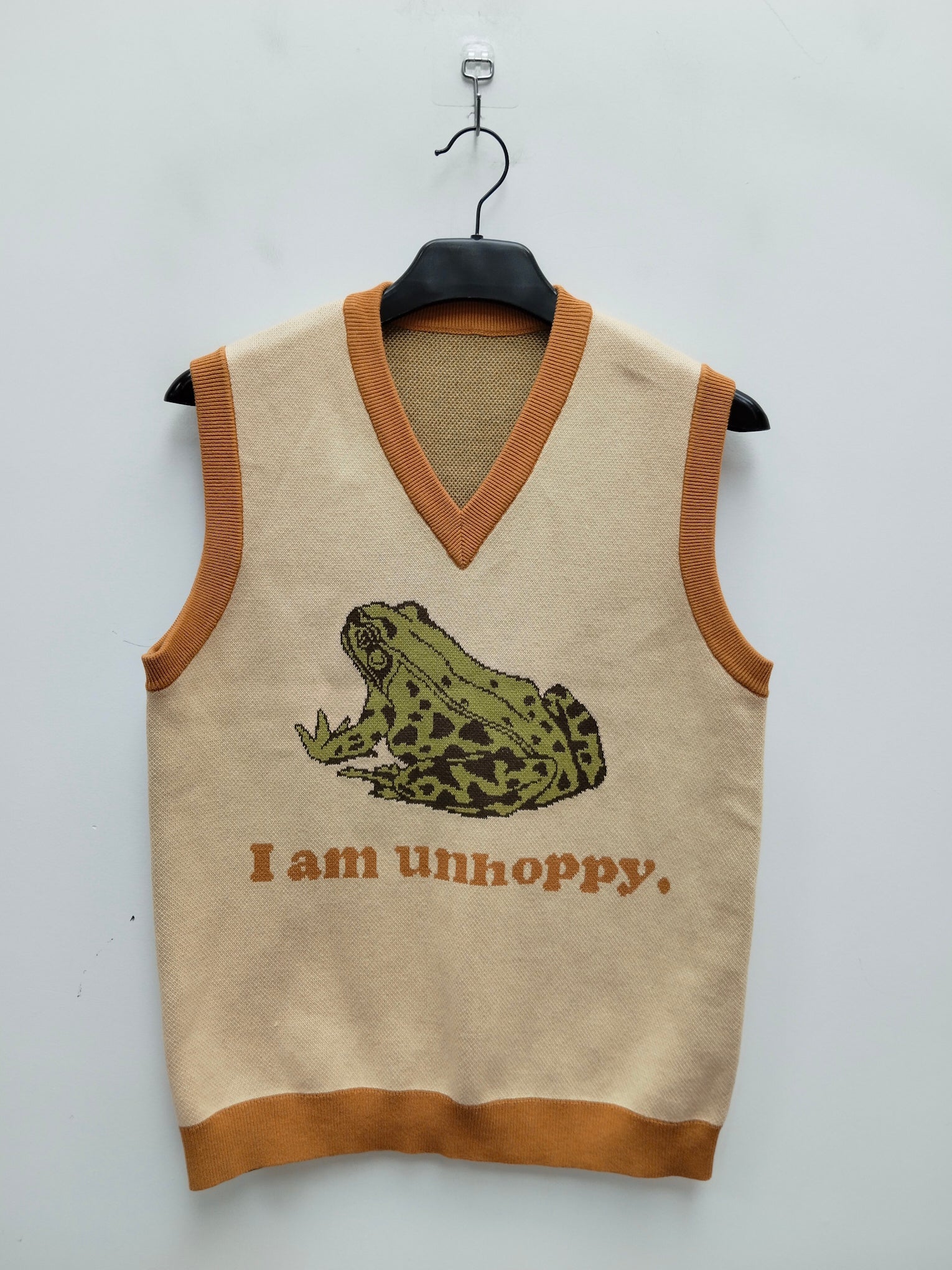 I Am Unhoppy Frog Vest (JUNE PREORDER)