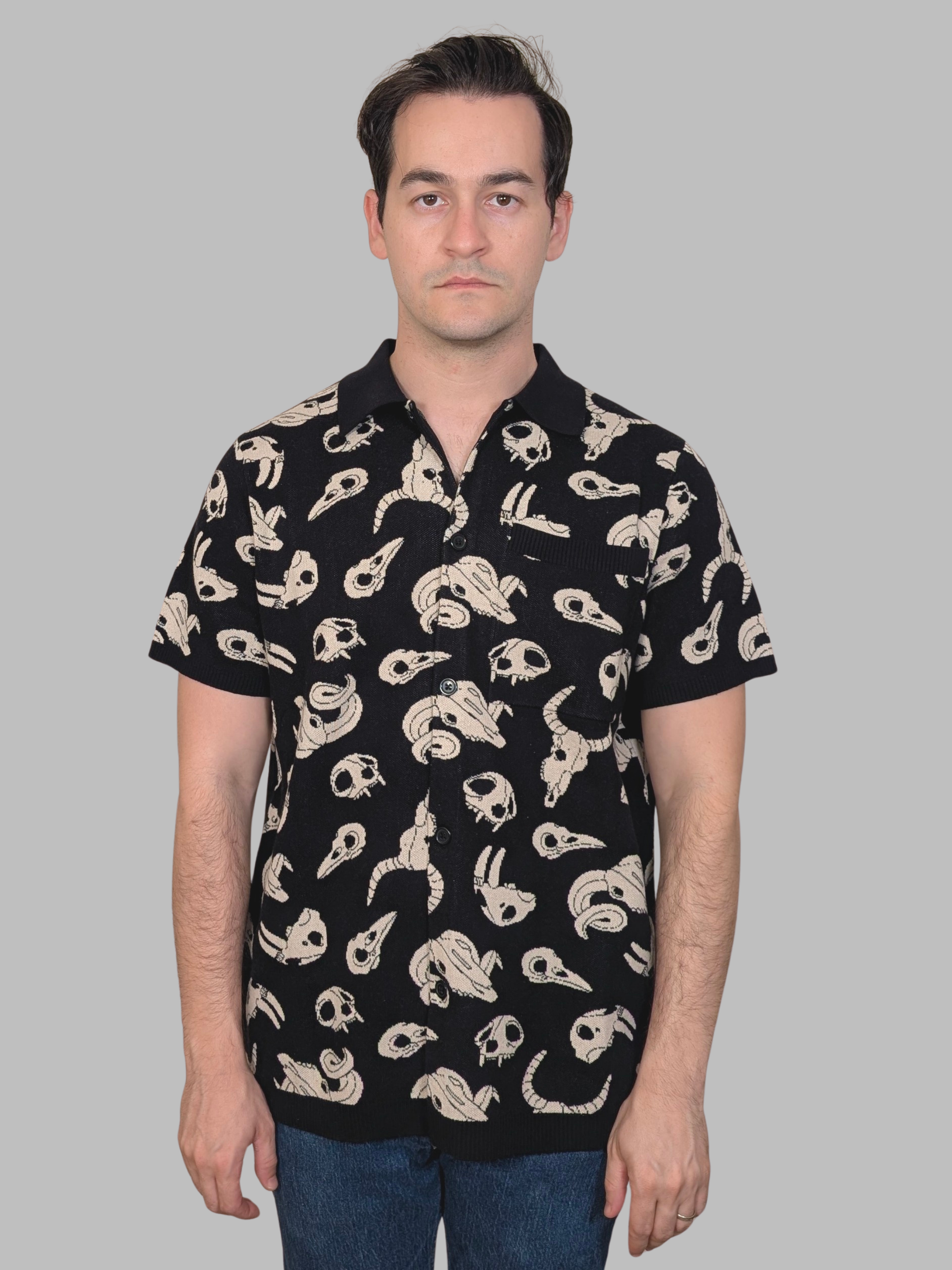 Animal_Skulls_Button_Up_-_Sleepy_Peach