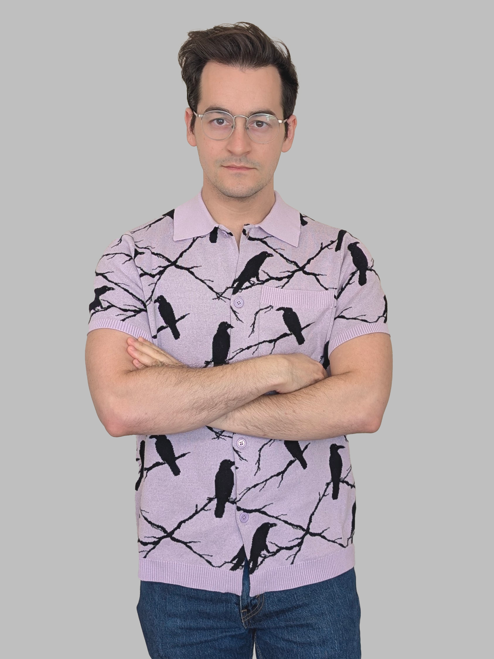 Big_Crow_Button_Up_-_Sleepy_Peach