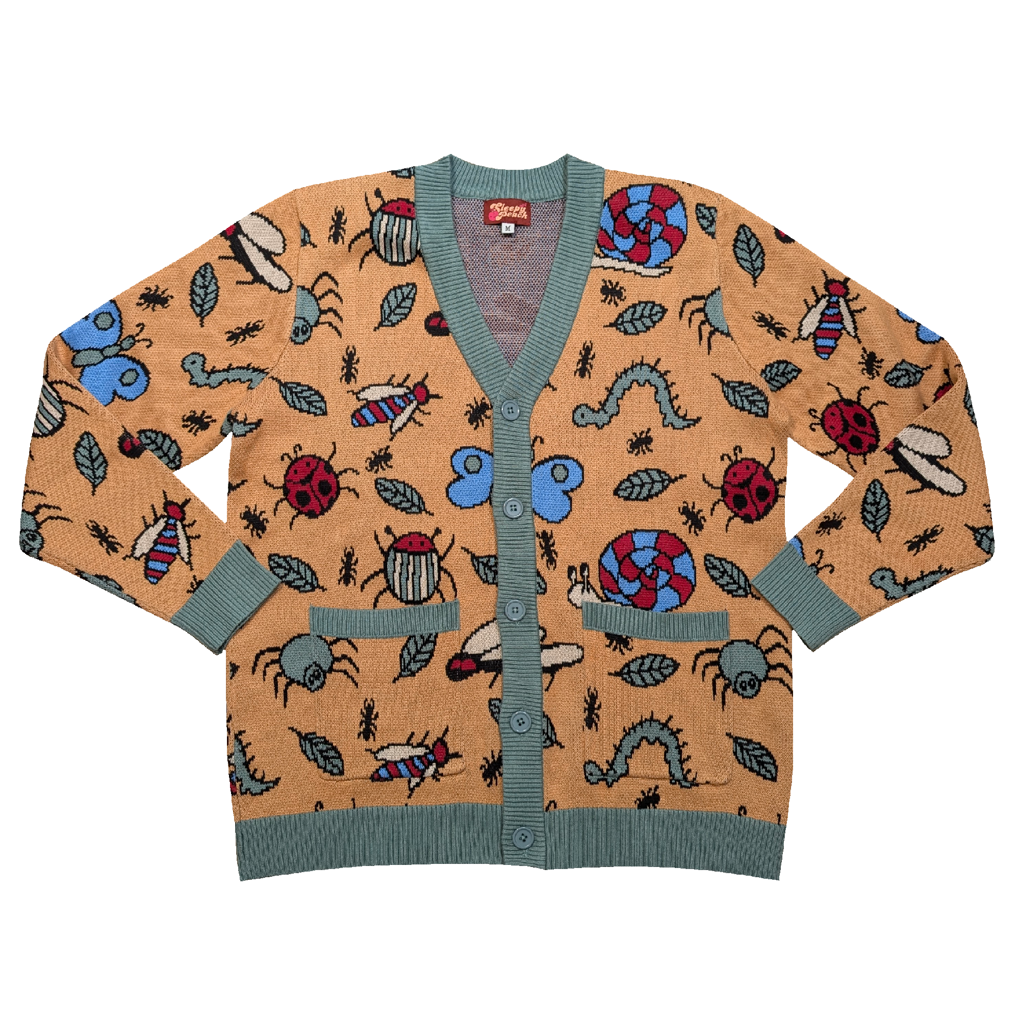 Buggin_Out_Cardigan_-_Sleepy_Peach