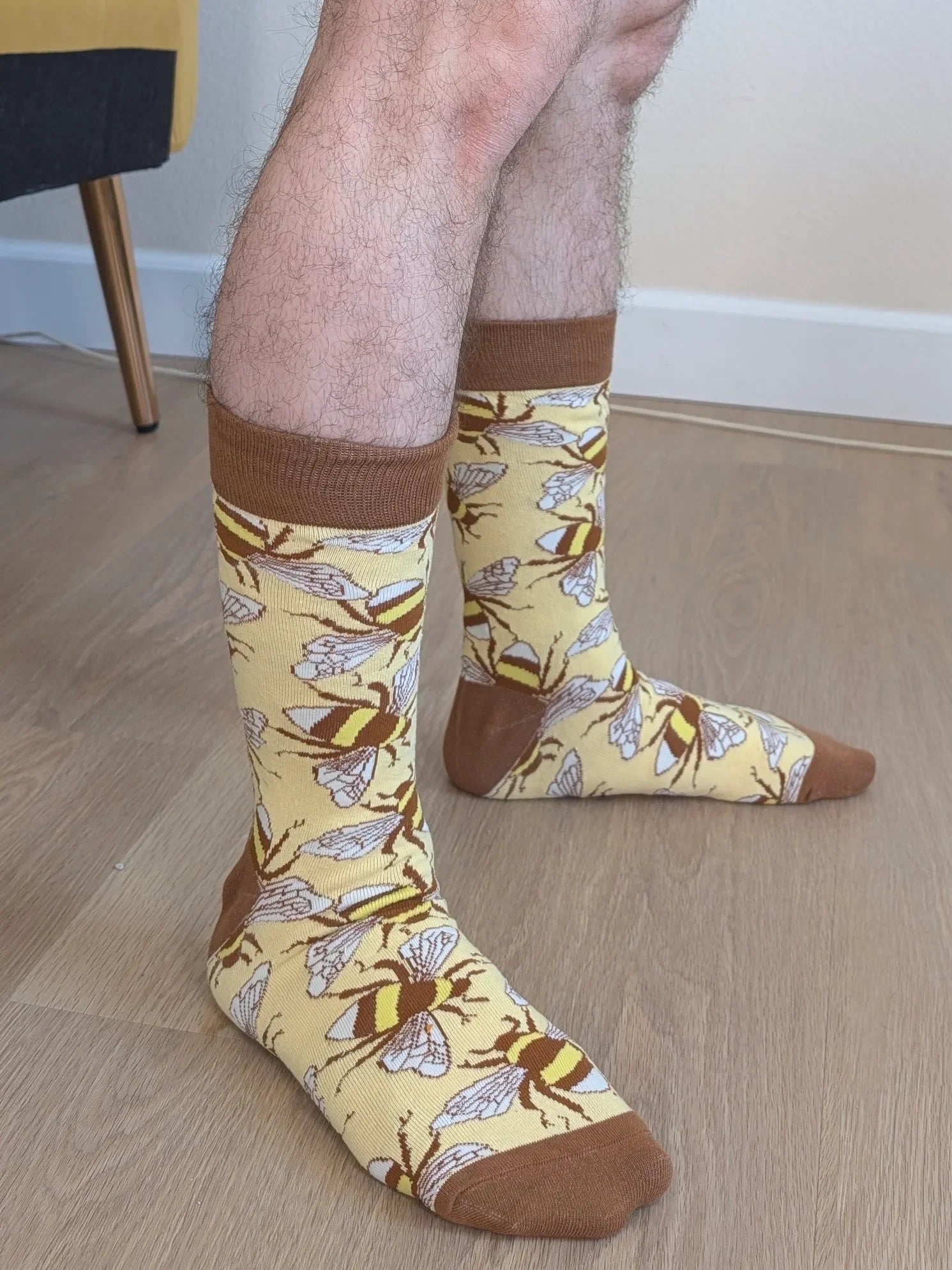 Bumblebee Socks - Sleepy Peach