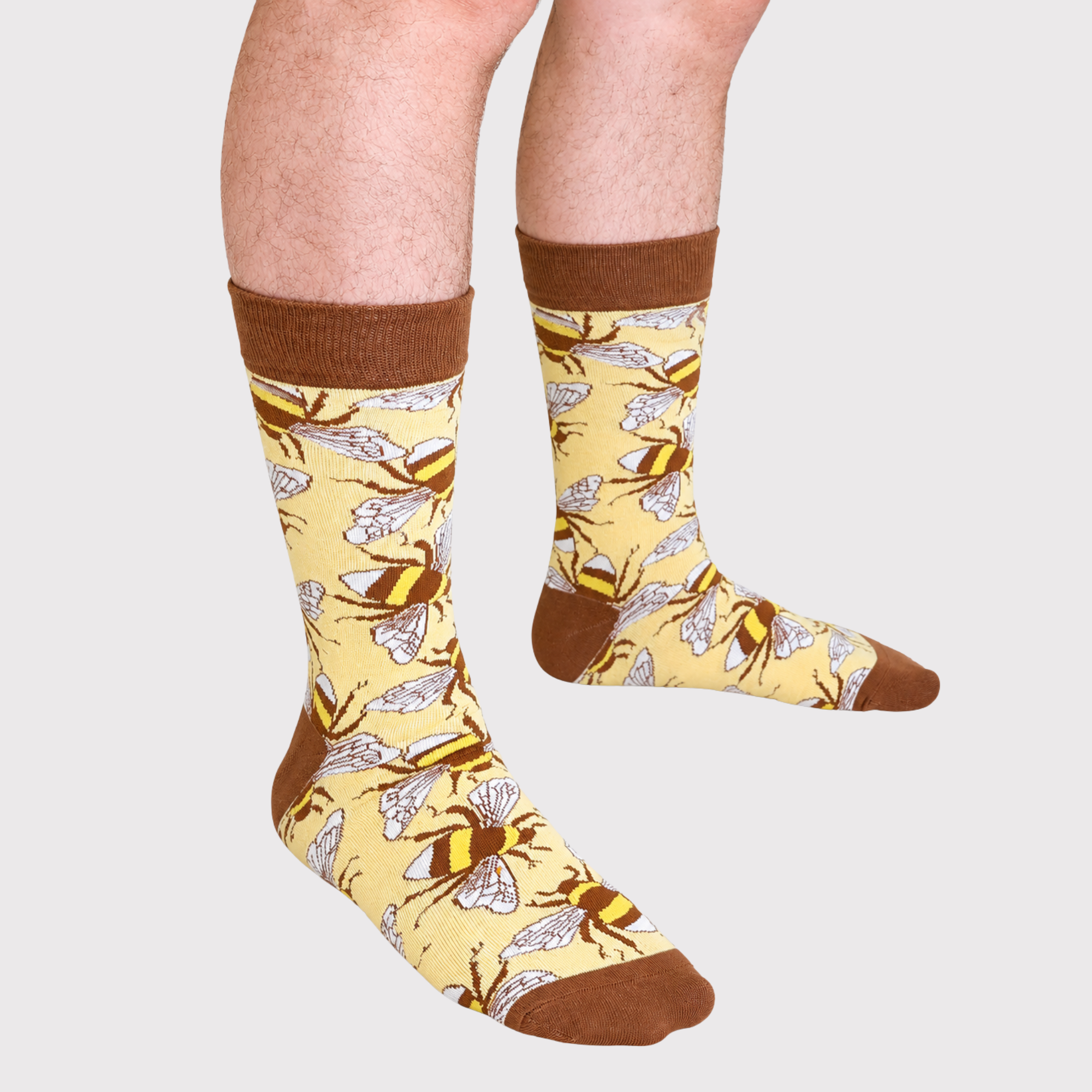Bumblebee Socks - Sleepy Peach 414