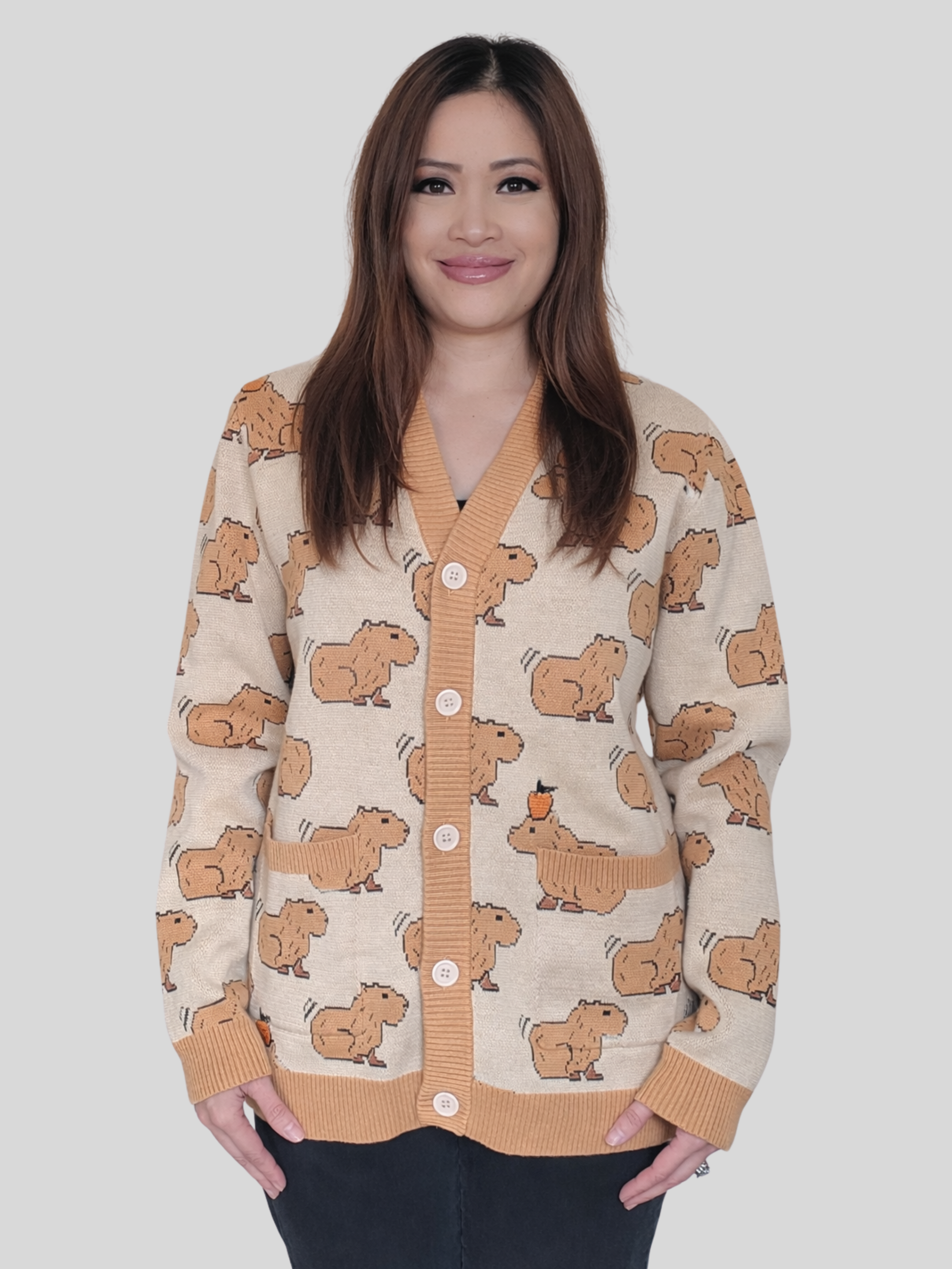 Capybara_Cardigan_-_Sleepy_Peach