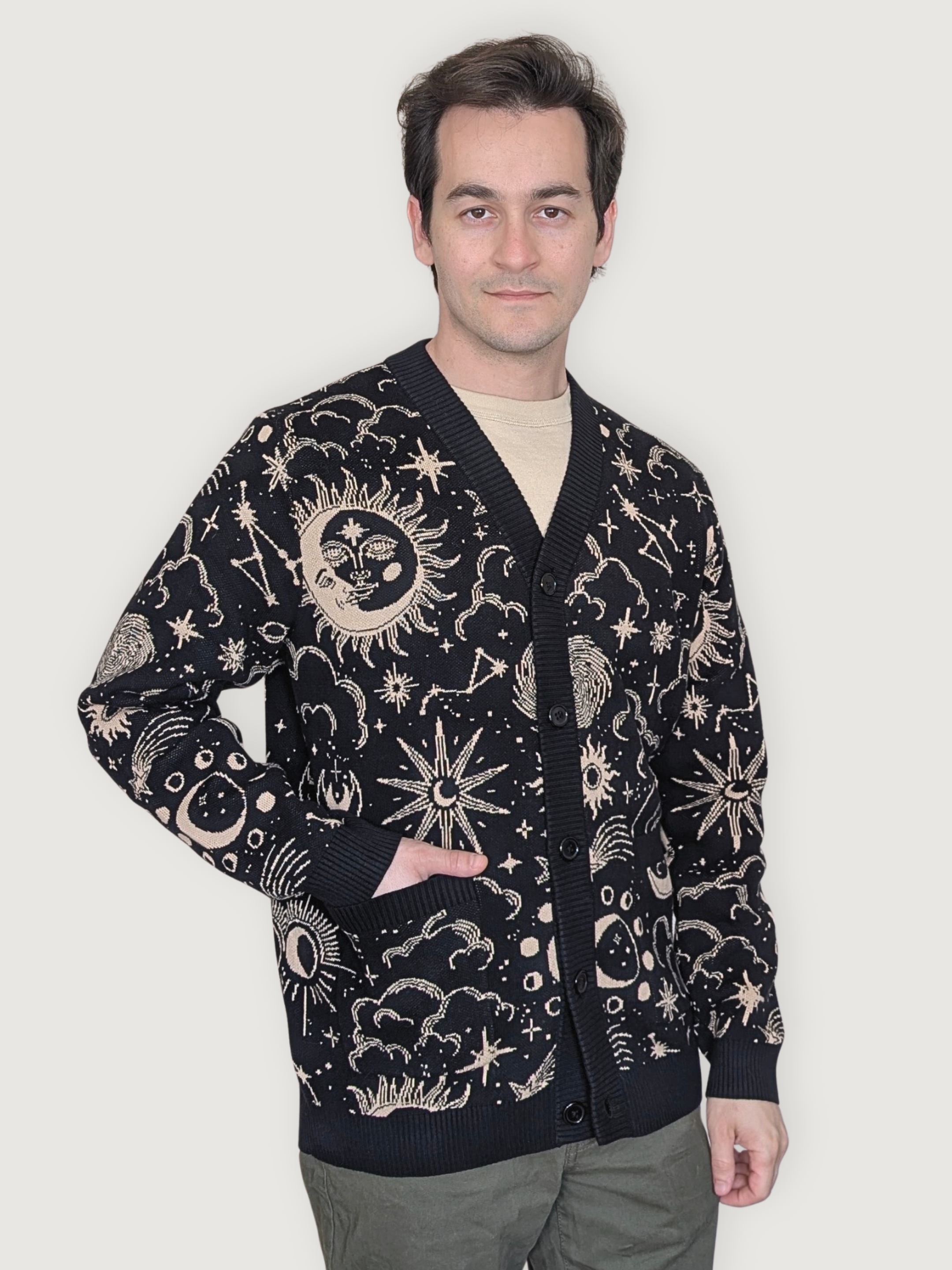 Celestial Cardigan - Sleepy Peach 108