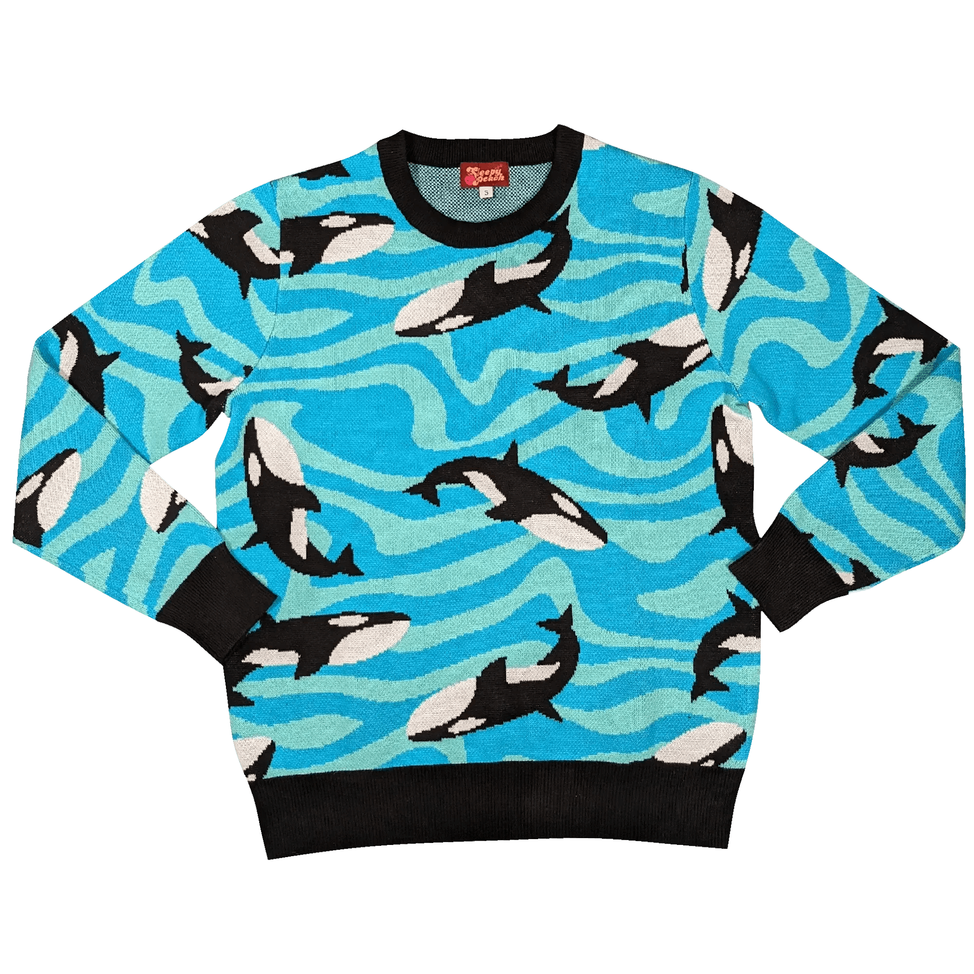Chic Orca Sweater - Sleepy Peach