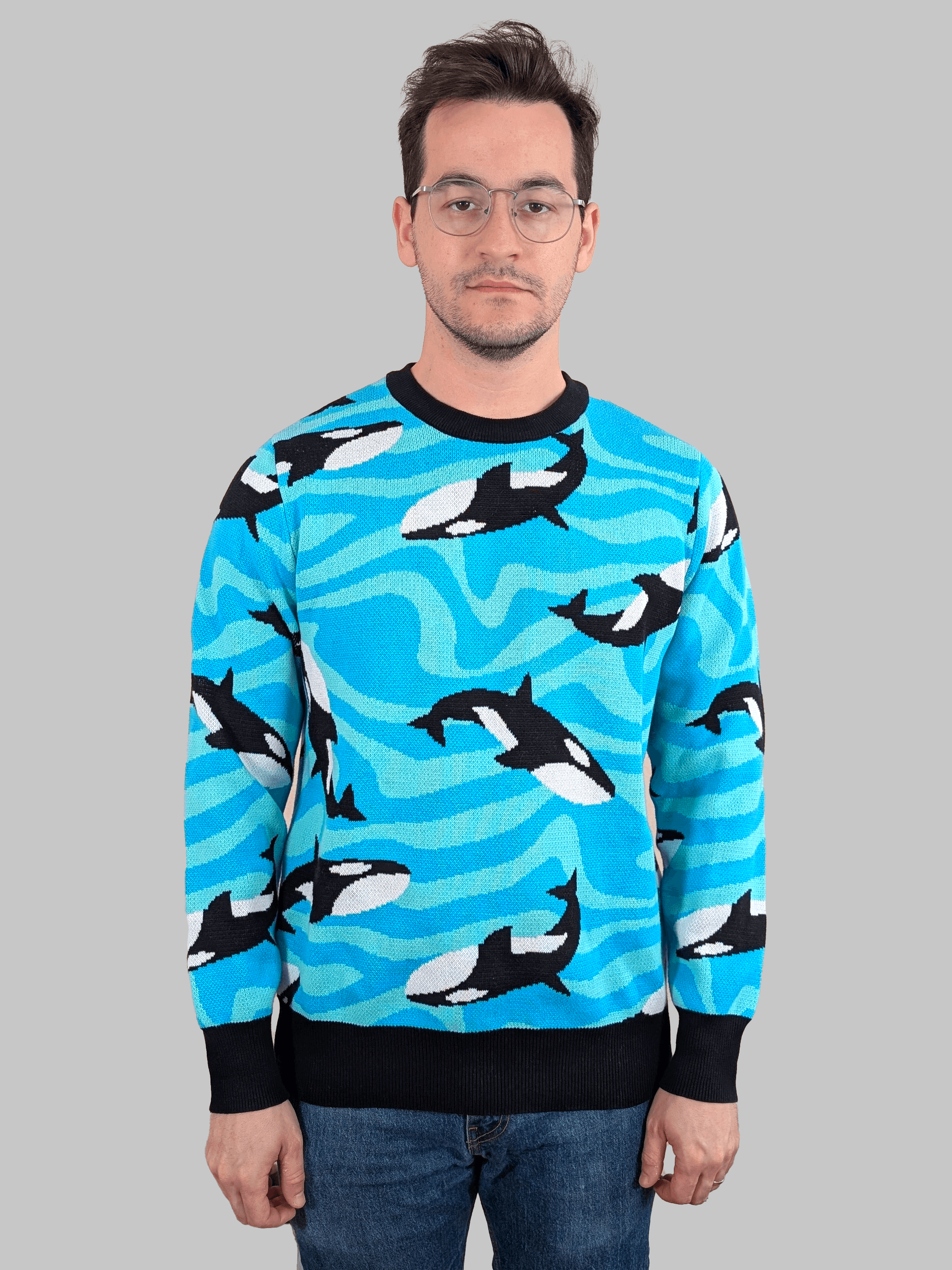 Sleepy Peach - Chic Orca Sweater