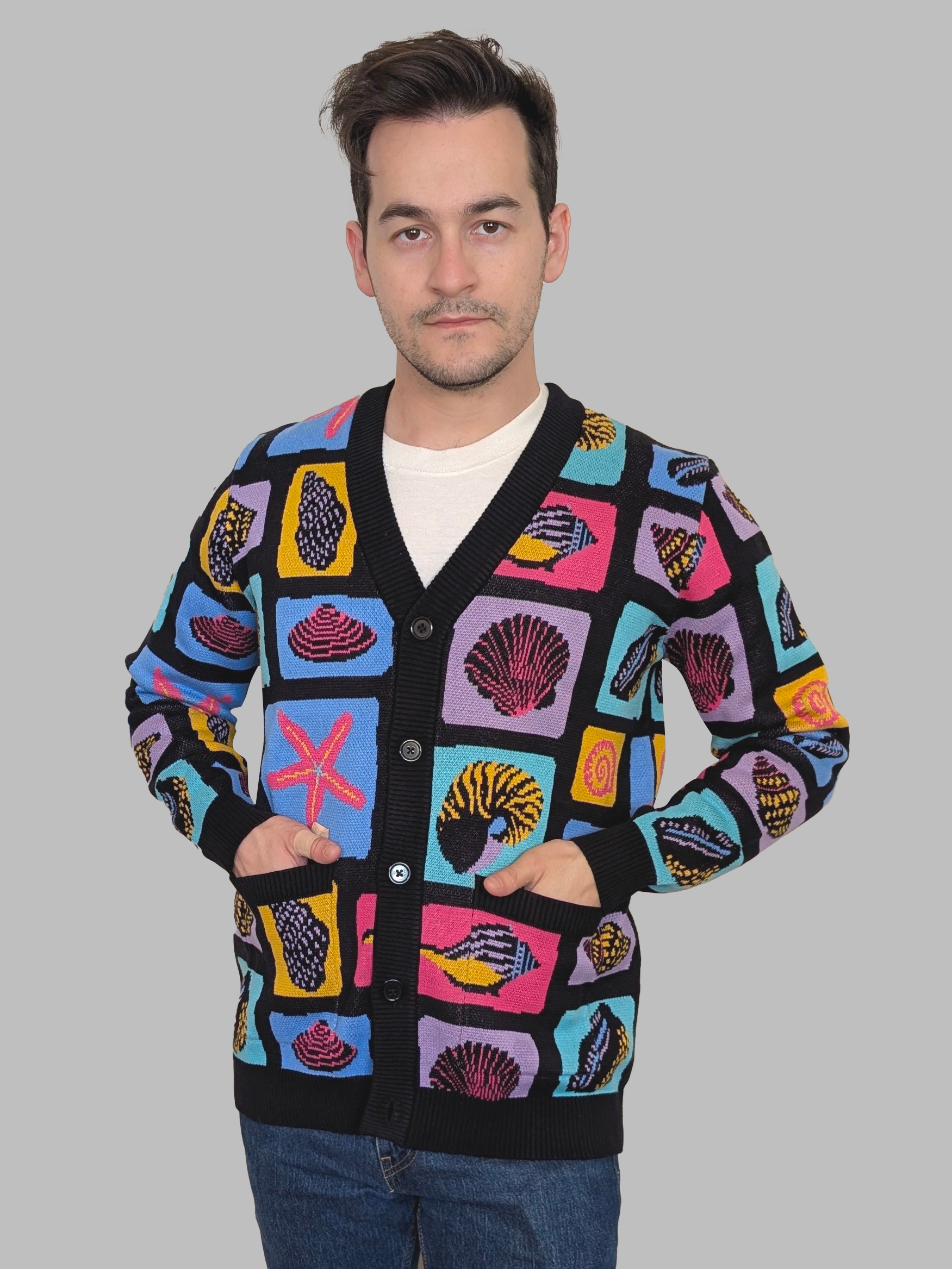 Coastal Elite Cardigan - Sleepy Peach