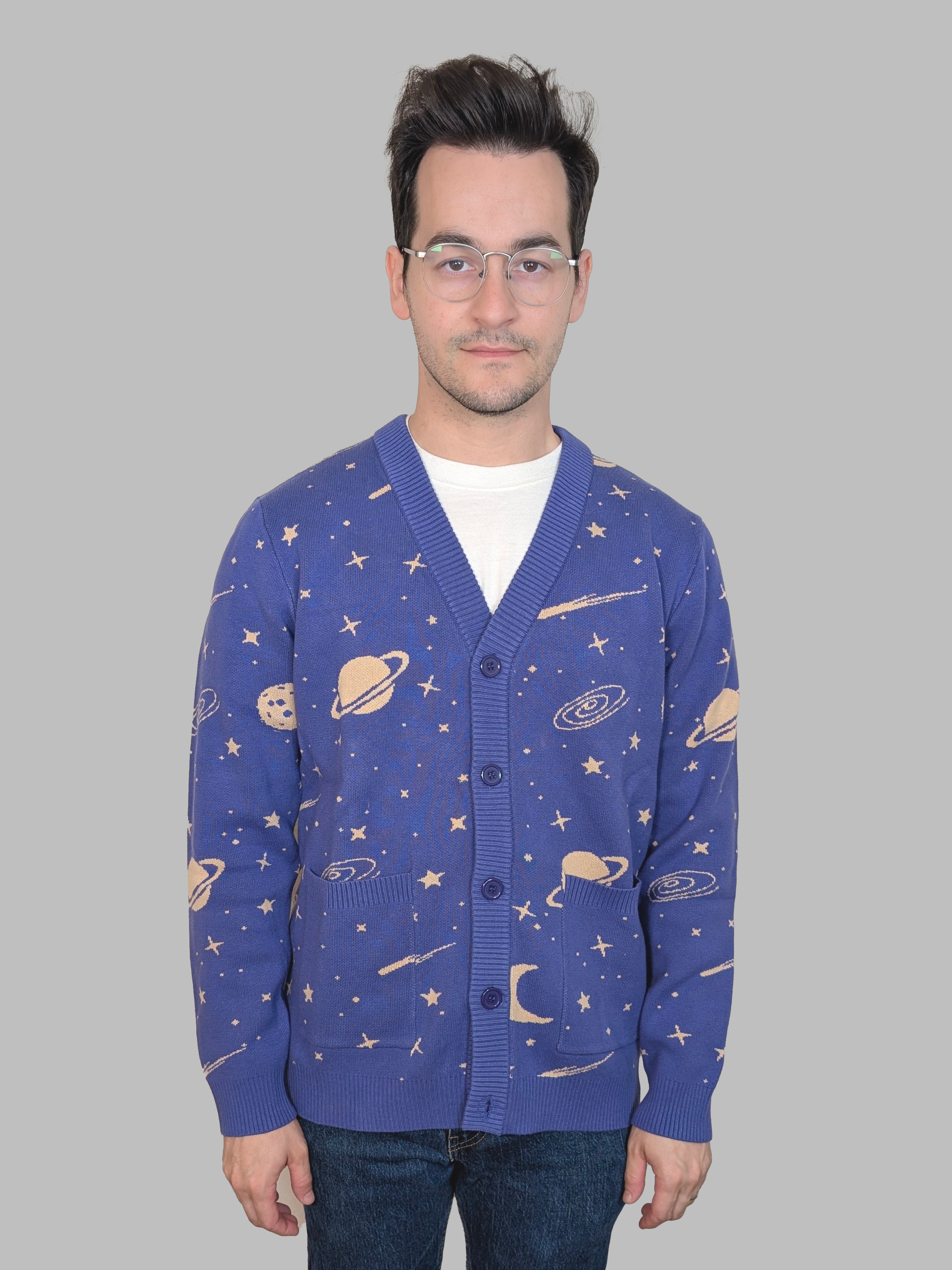 Cosmic Cardigan - Sleepy Peach