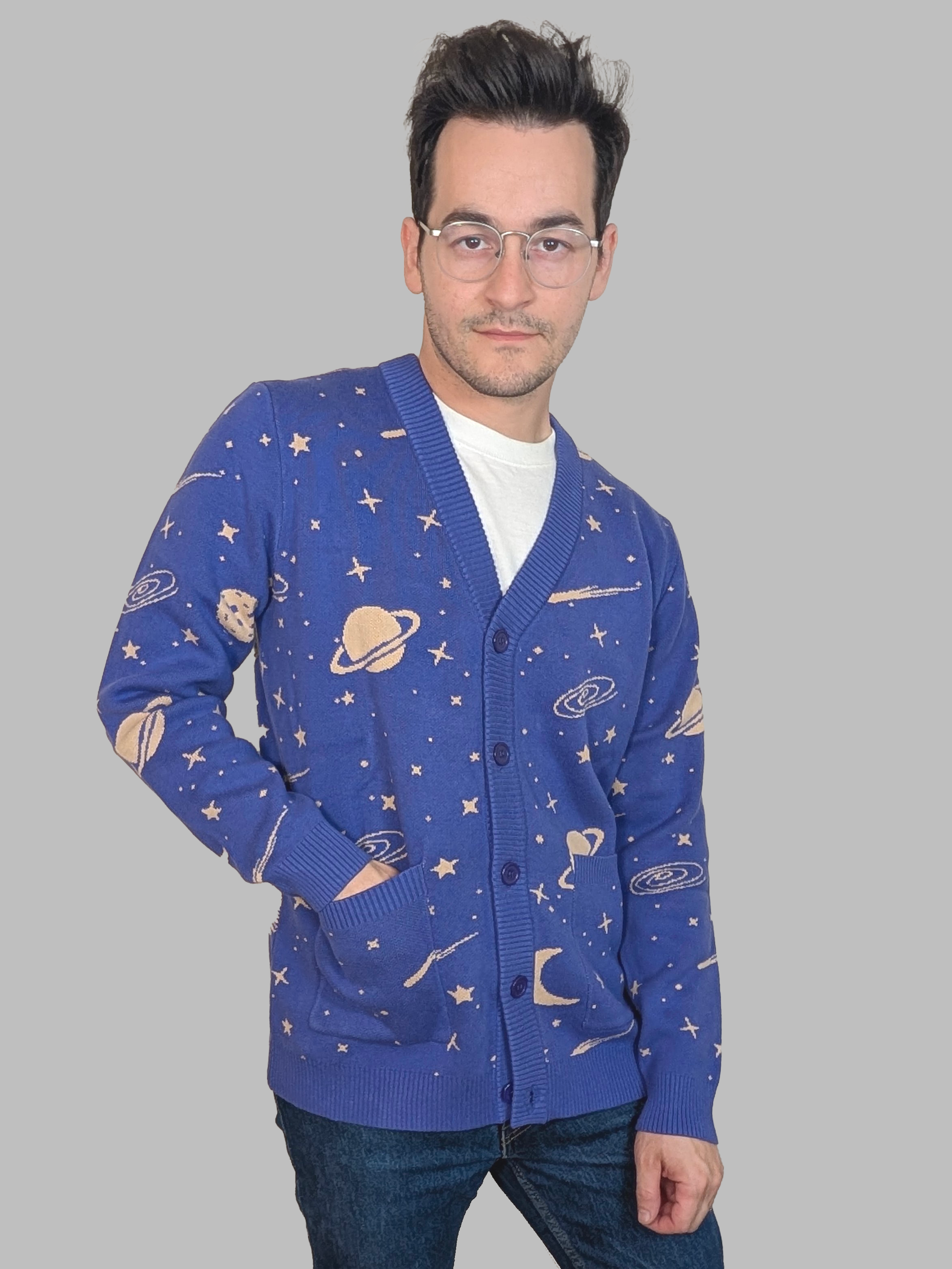 Cosmic Cardigan - Sleepy Peach