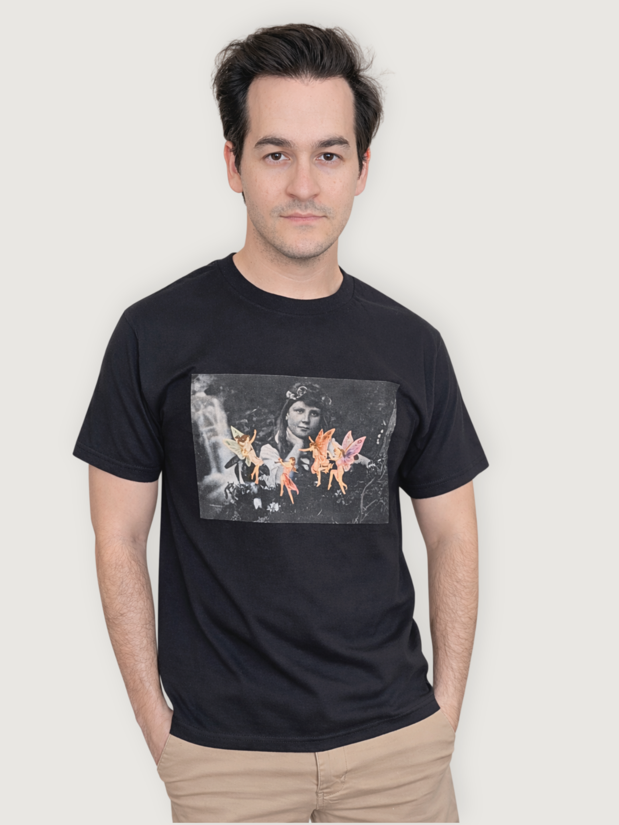 Cottingley Fairies Shirt - Sleepy Peach 19