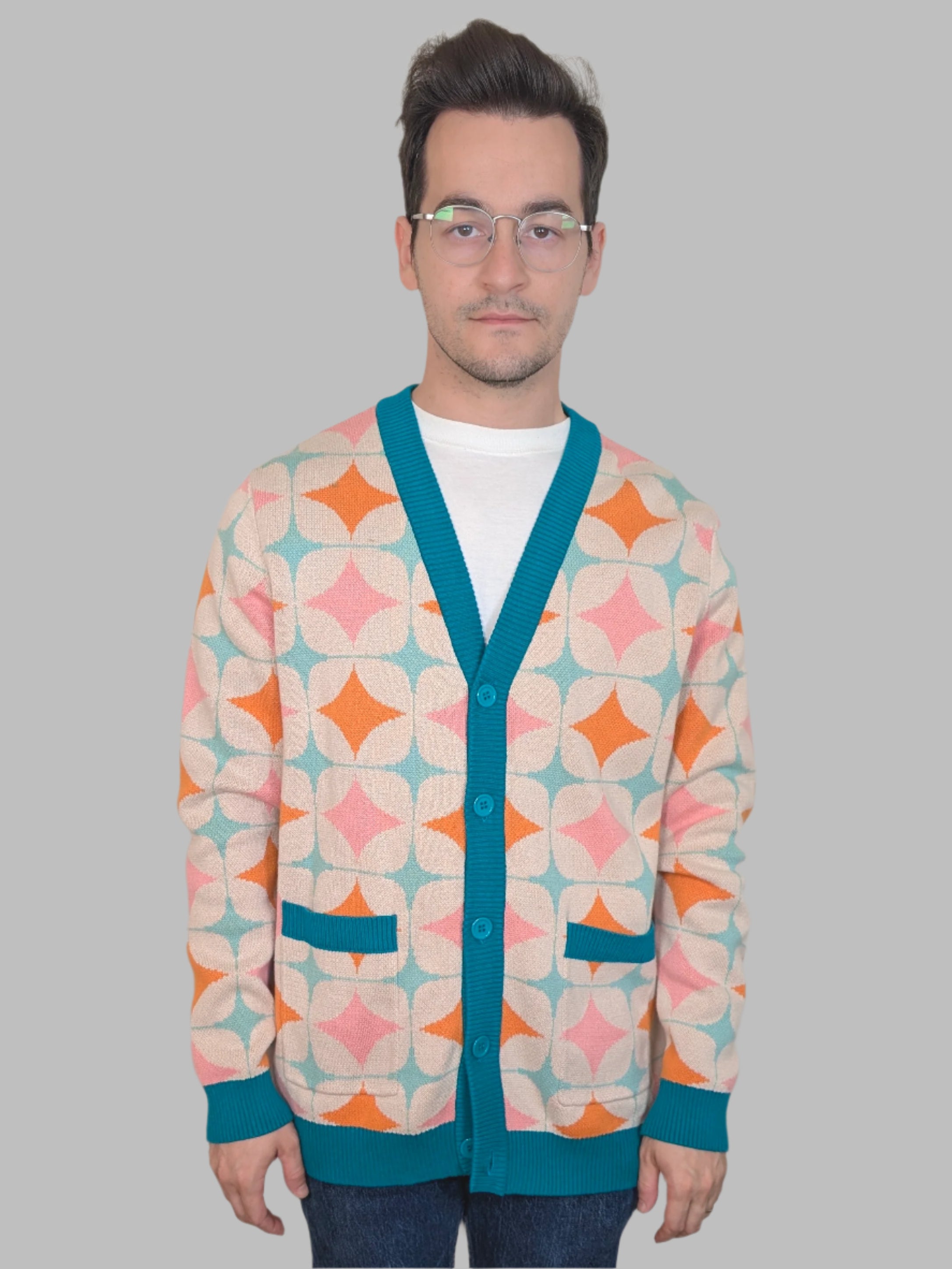 Great Atomic Tomorrow Cardigan - Sleepy Peach