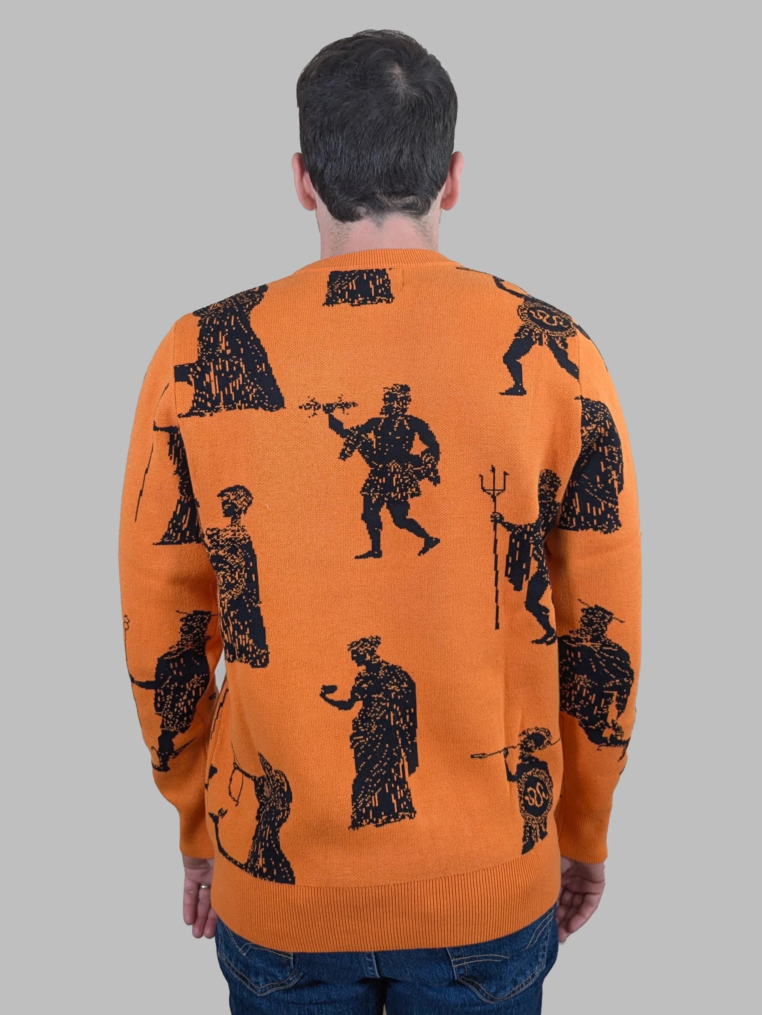 Greek Gods Sweater - Sleepy Peach