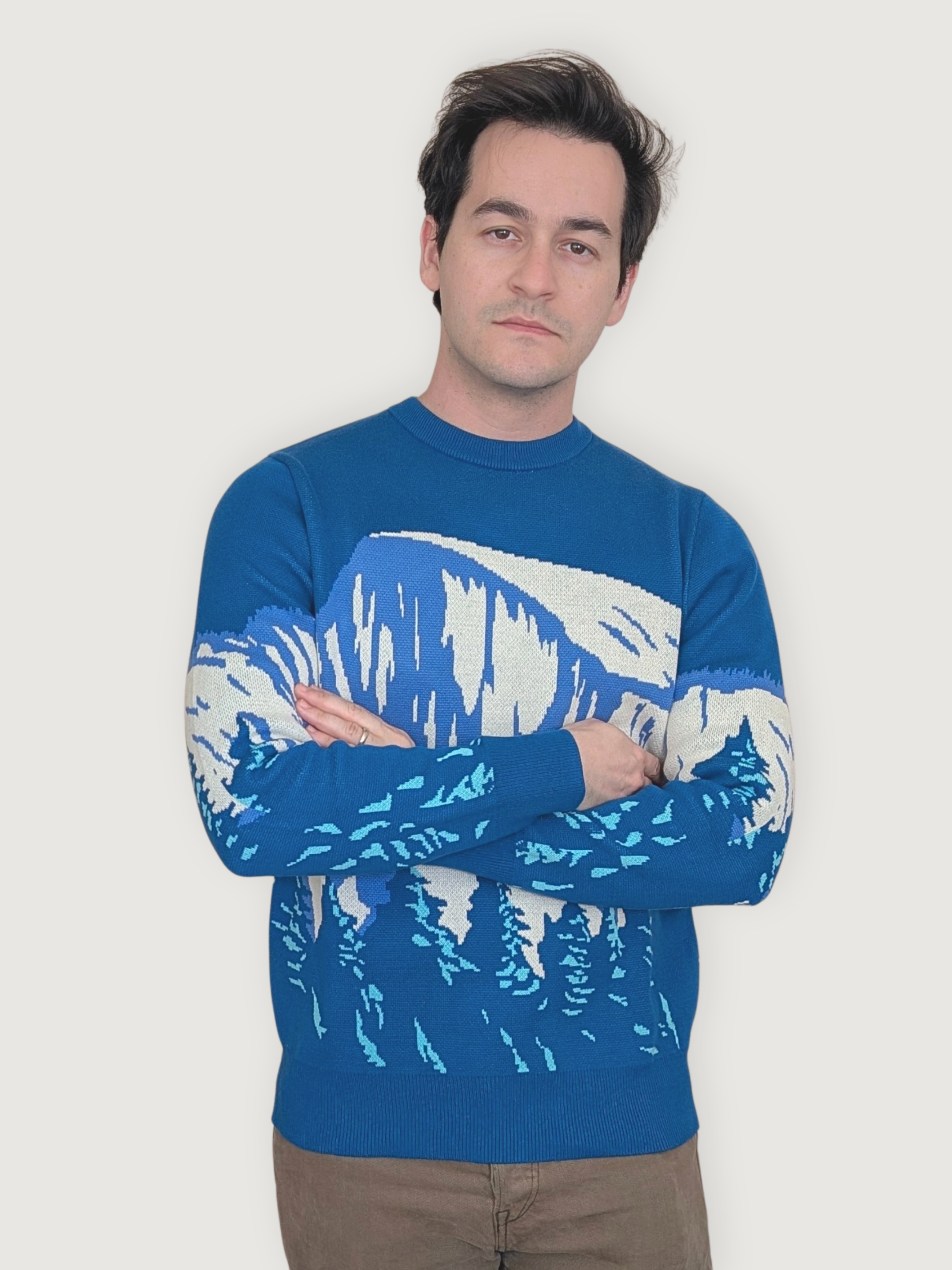 Half Dome Sweater - Sleepy Peach