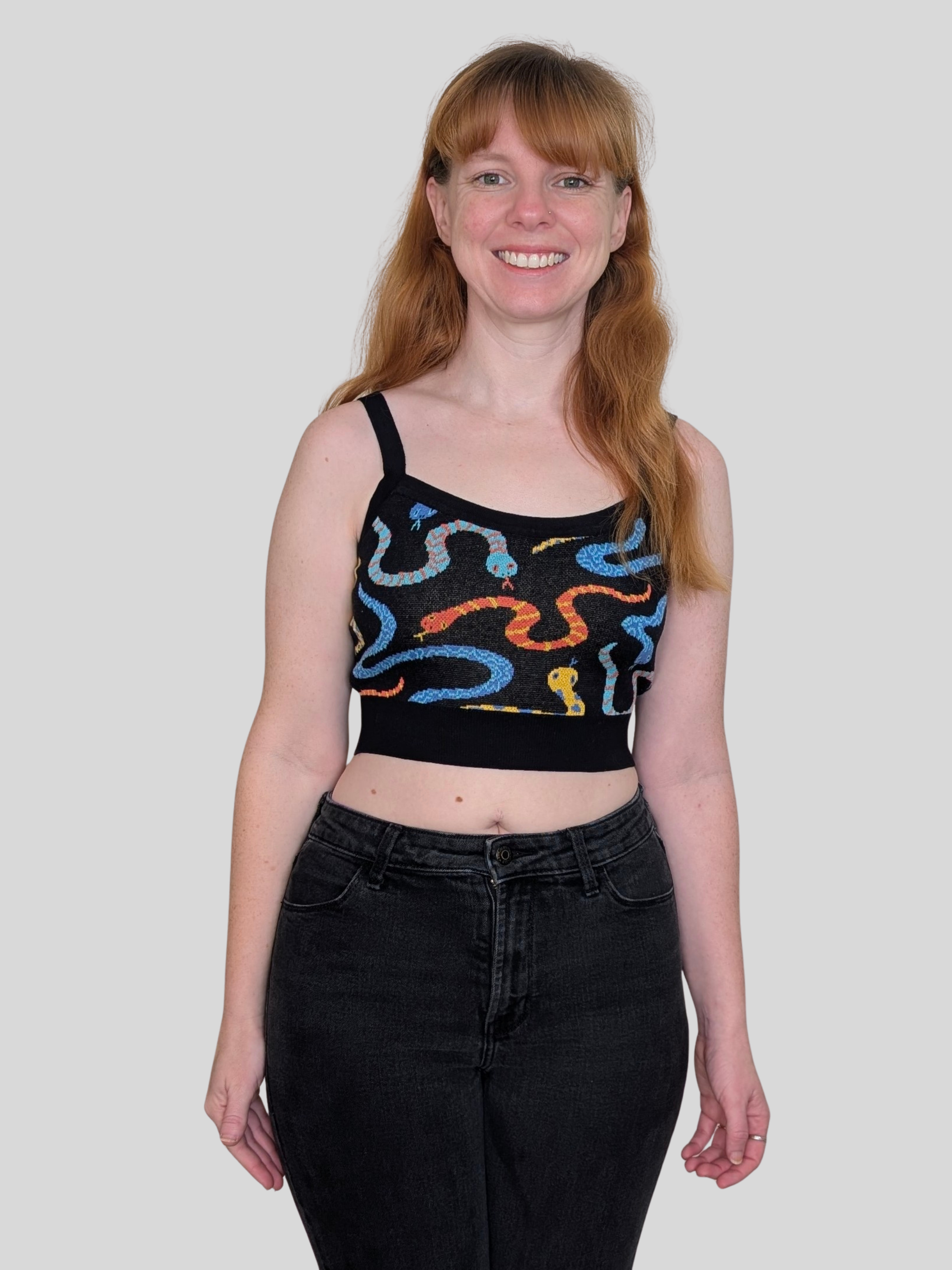 Hissy Fit Crop Top - Sleepy Peach