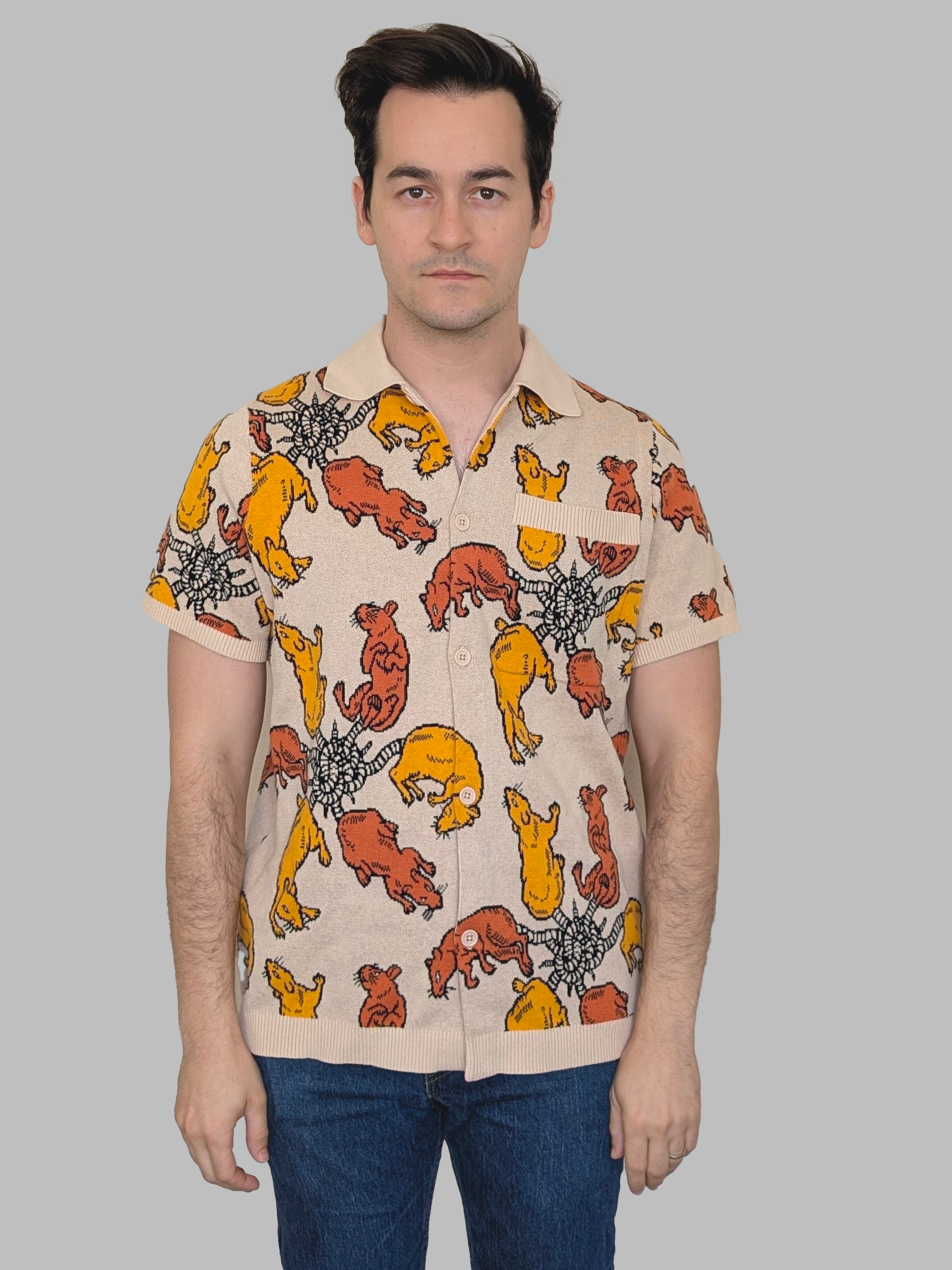 Hot Rat King Summer Button Up