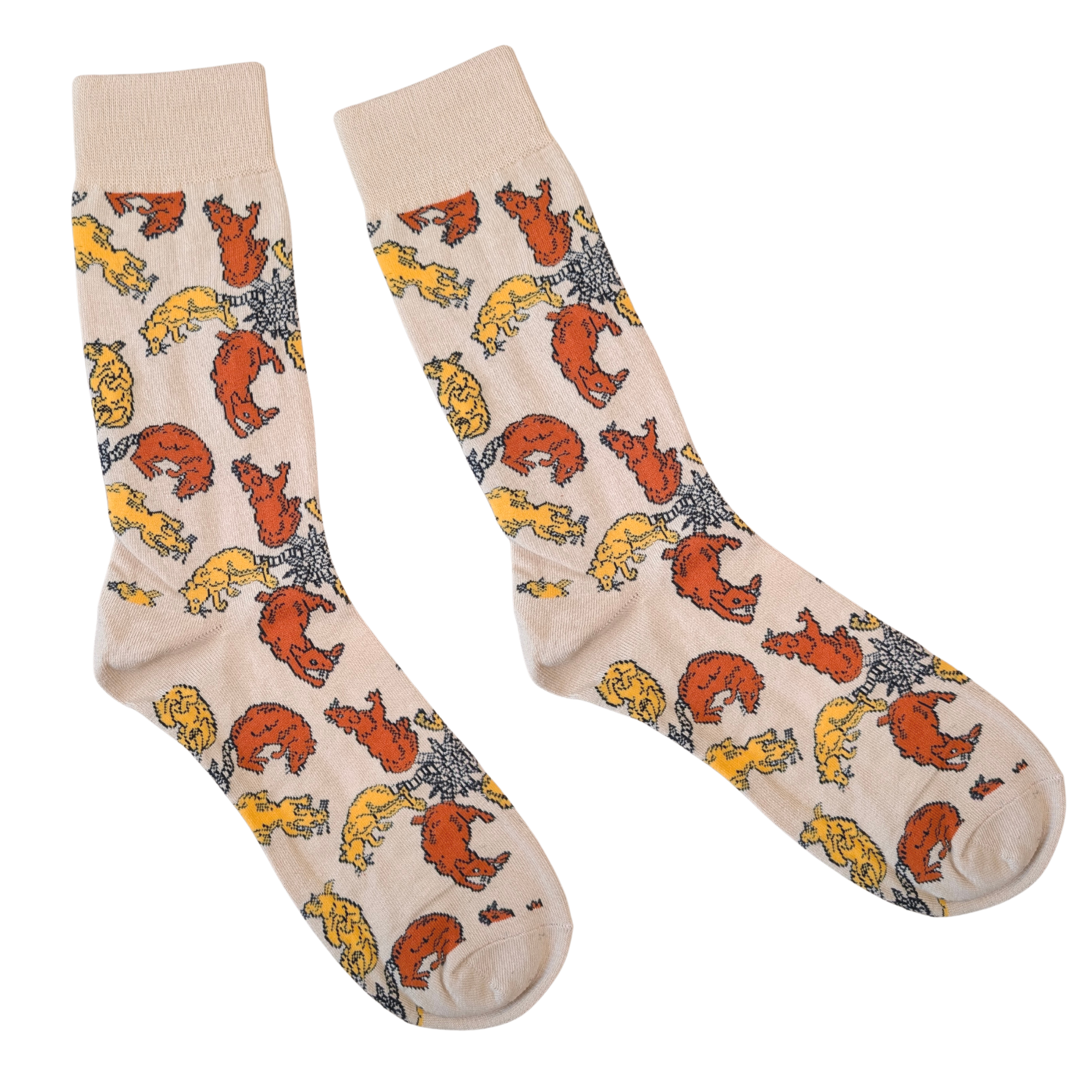 Hot Rat King Summer Socks - Sleepy Peach