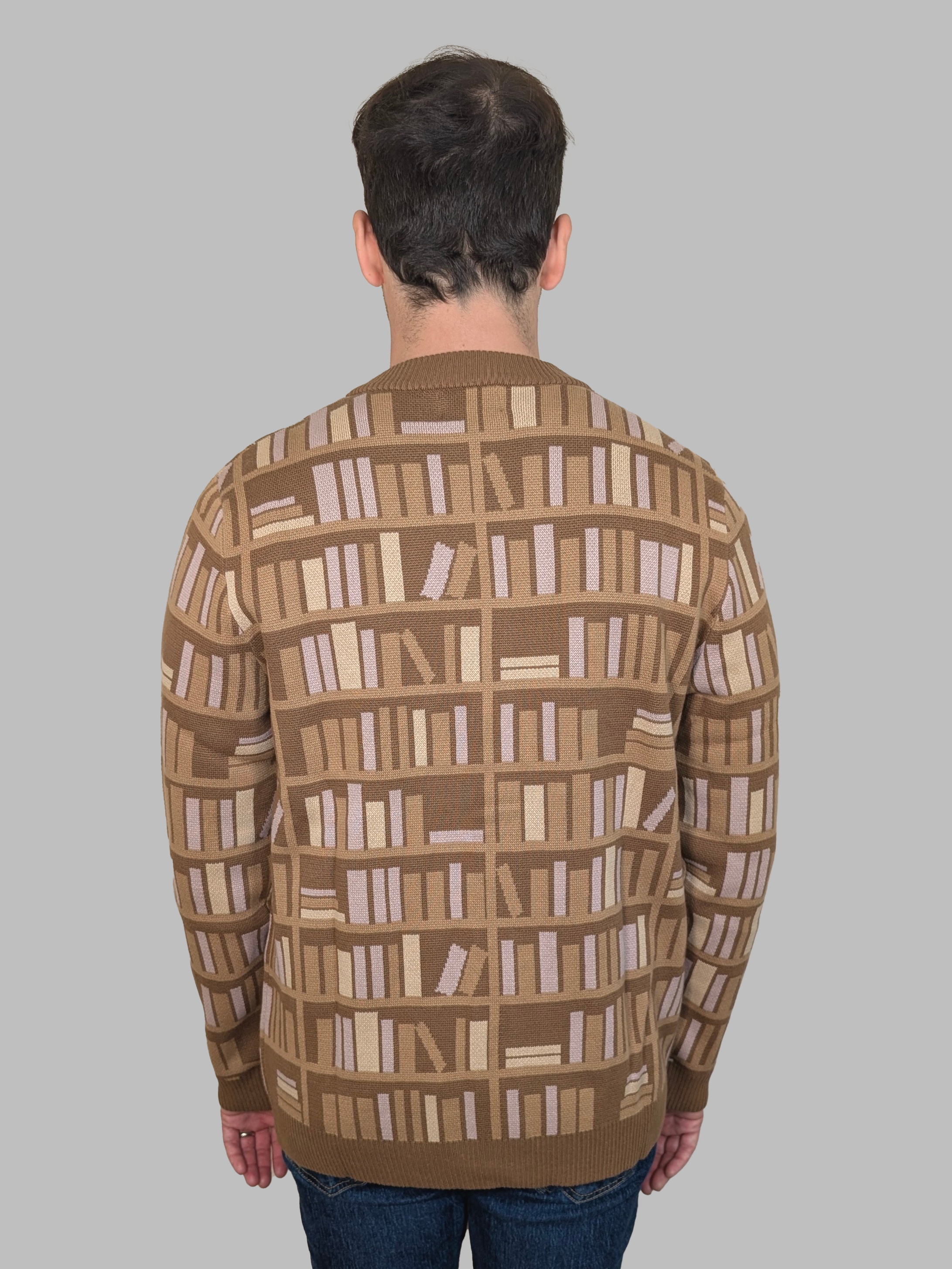 Librarian Cardigan - Sleepy Peach