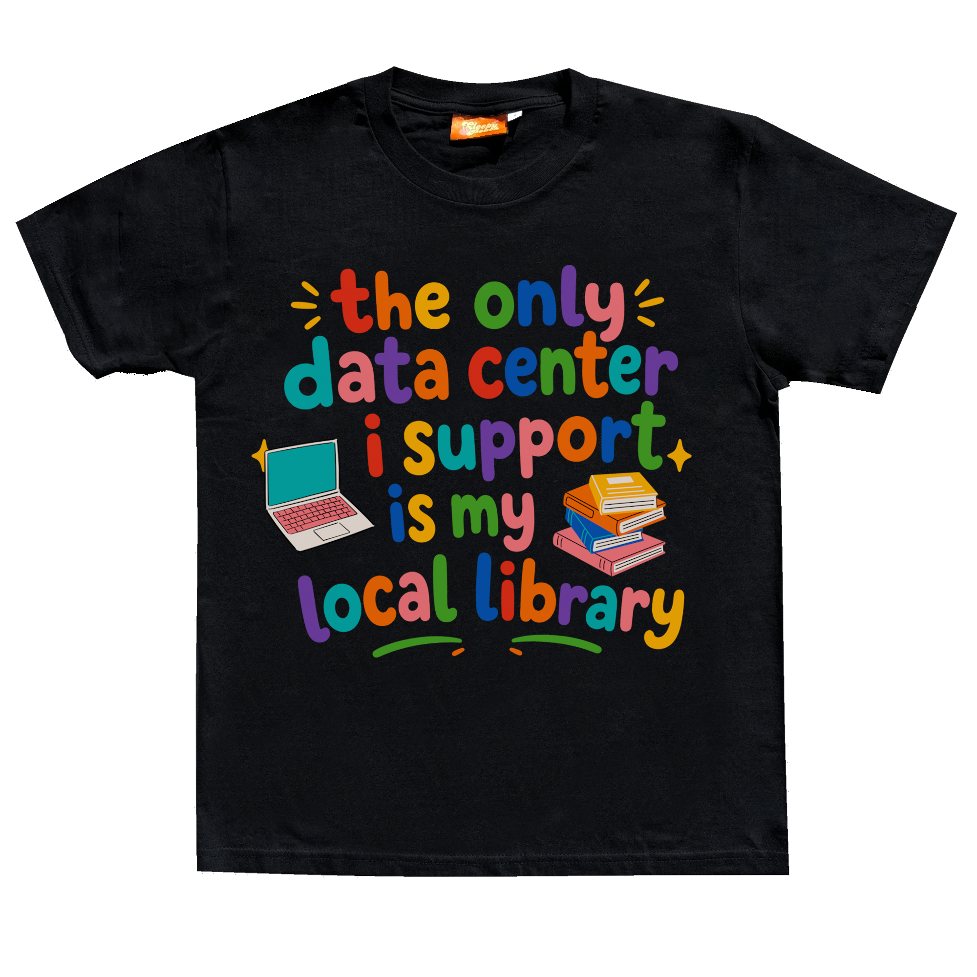 Local Data Center Shirt - Sleepy Peach