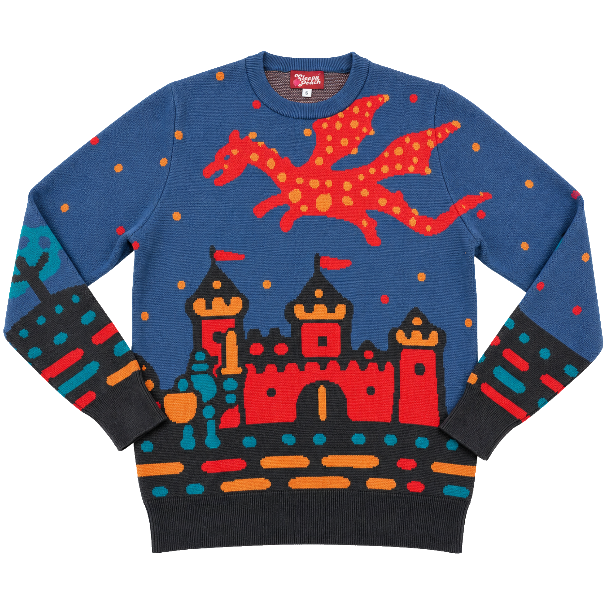 Medieval Fantasy Sweater - Sleepy Peach 411