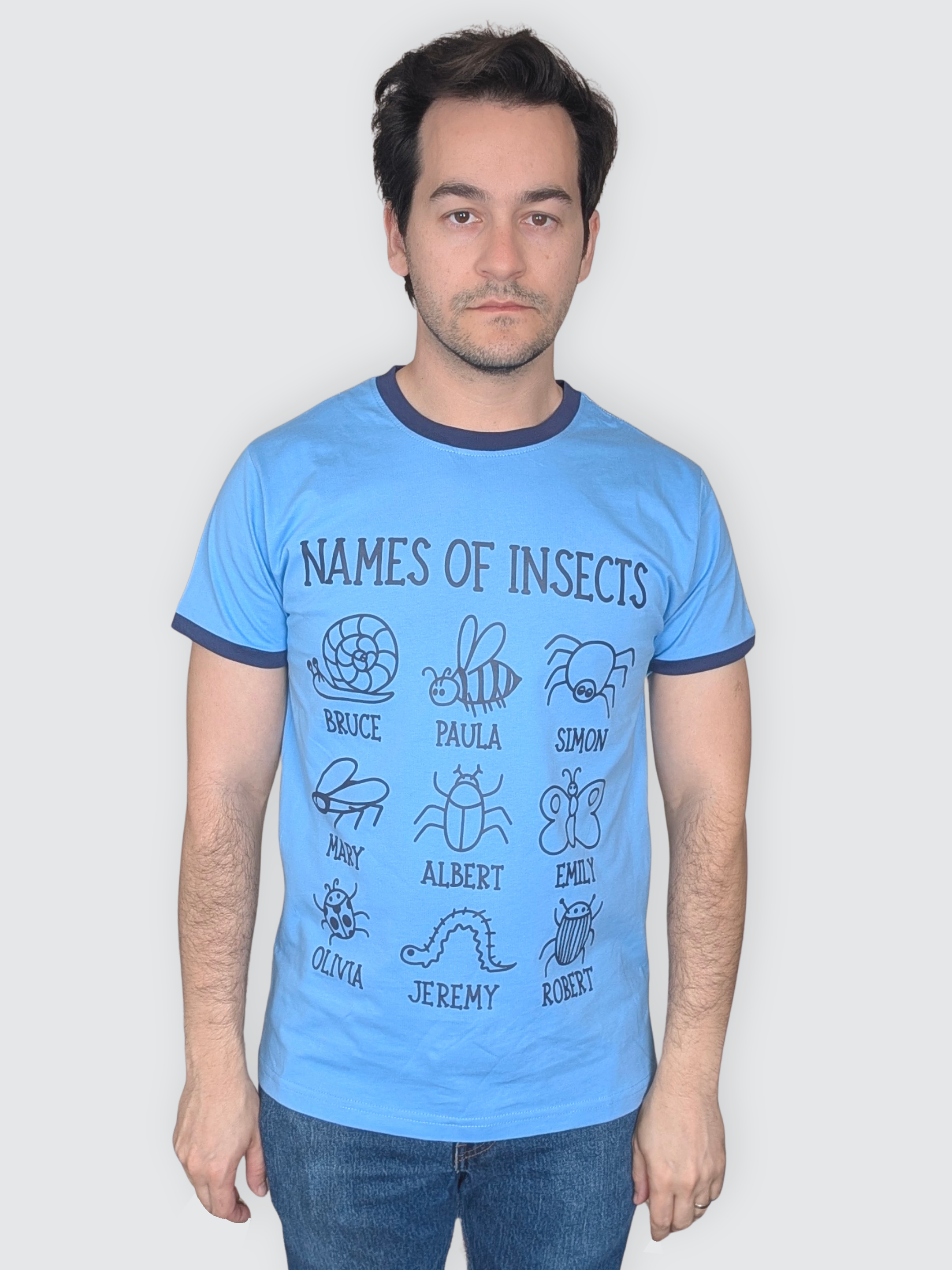 NAMES OF INSECTS Shirt - Sleepy Peach 41