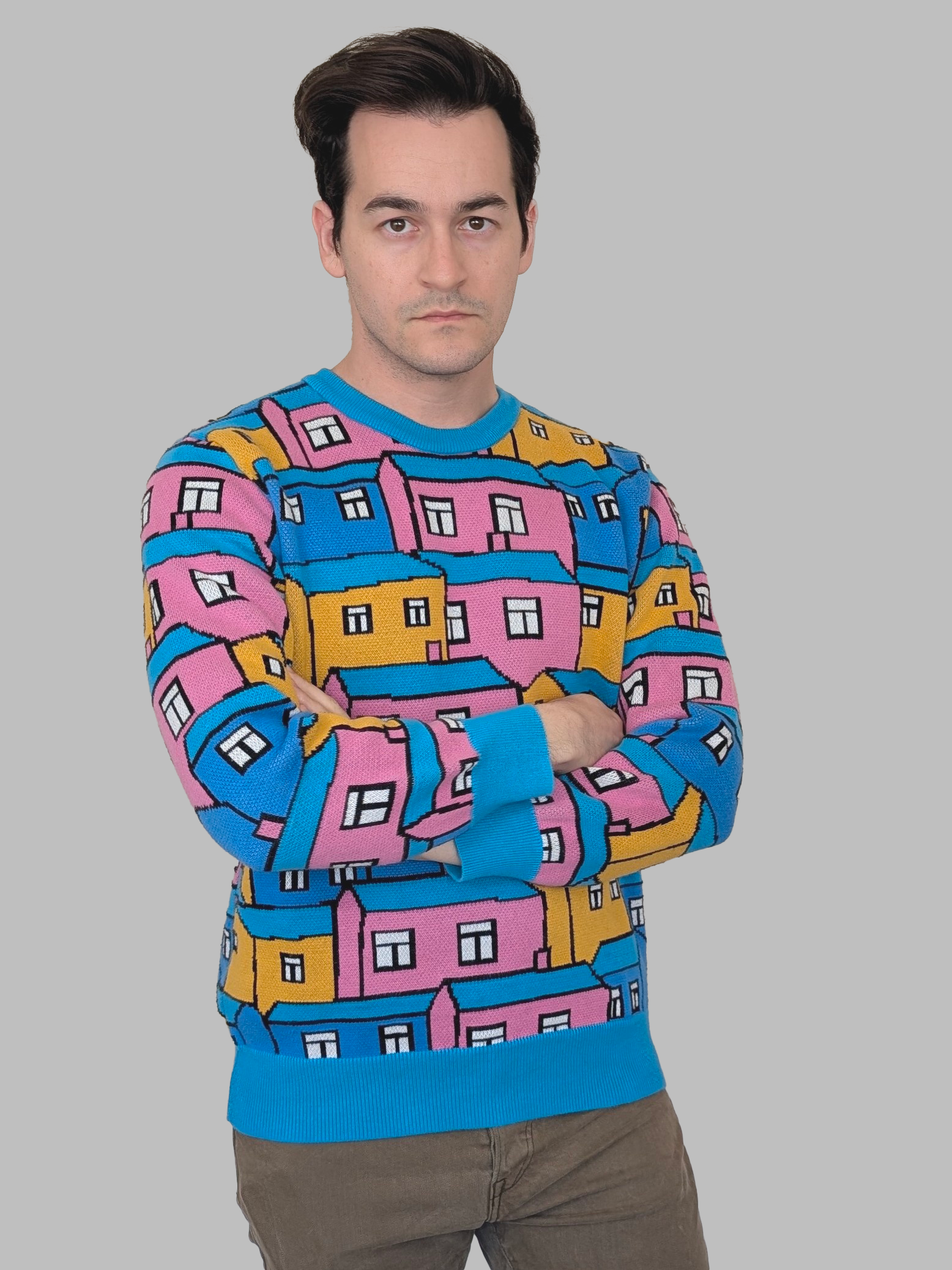 Neighborhood Sweater - Sleepy Peach