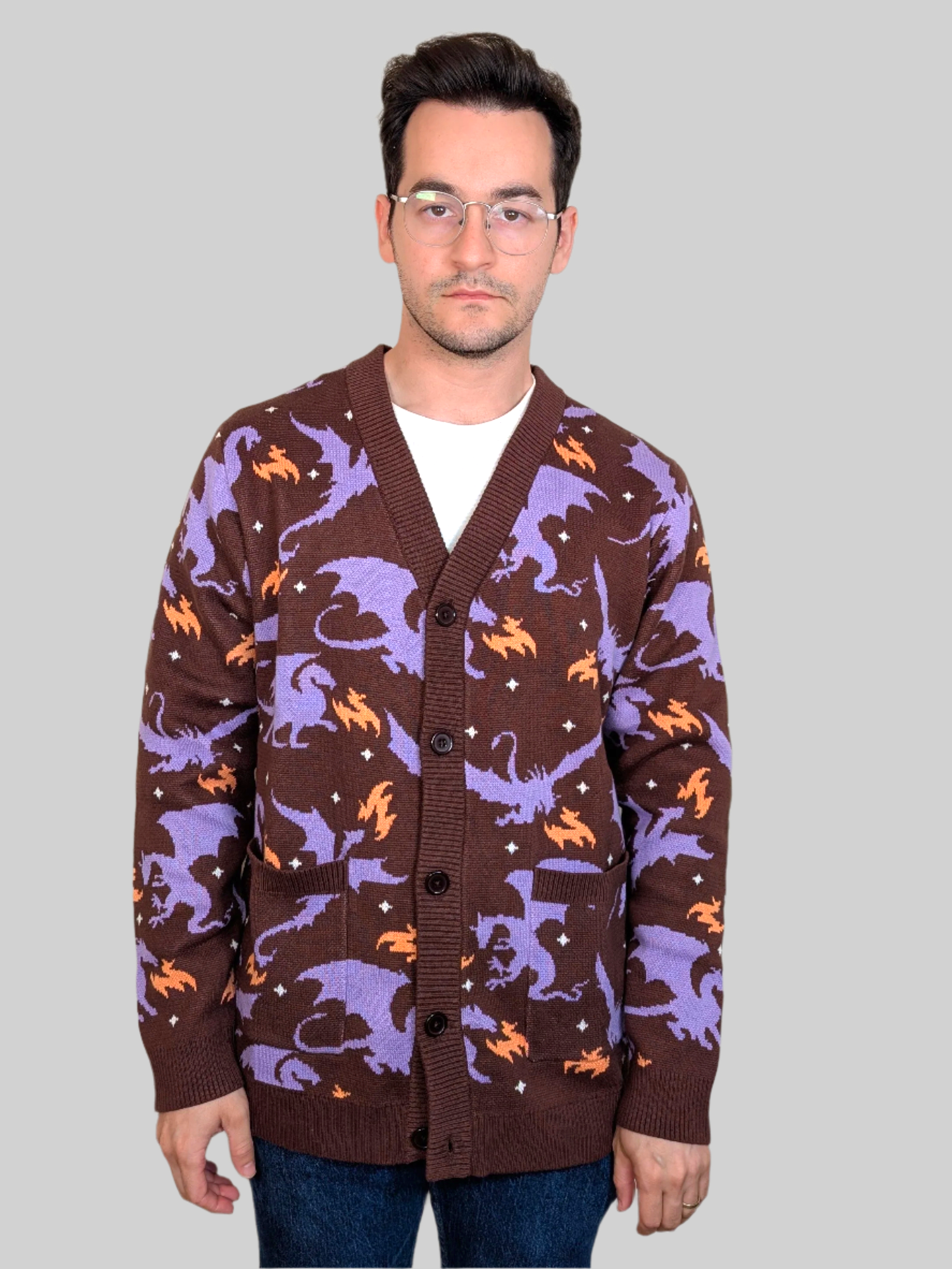Sleepy Peach - Night Scorcher Dragon Cardigan
