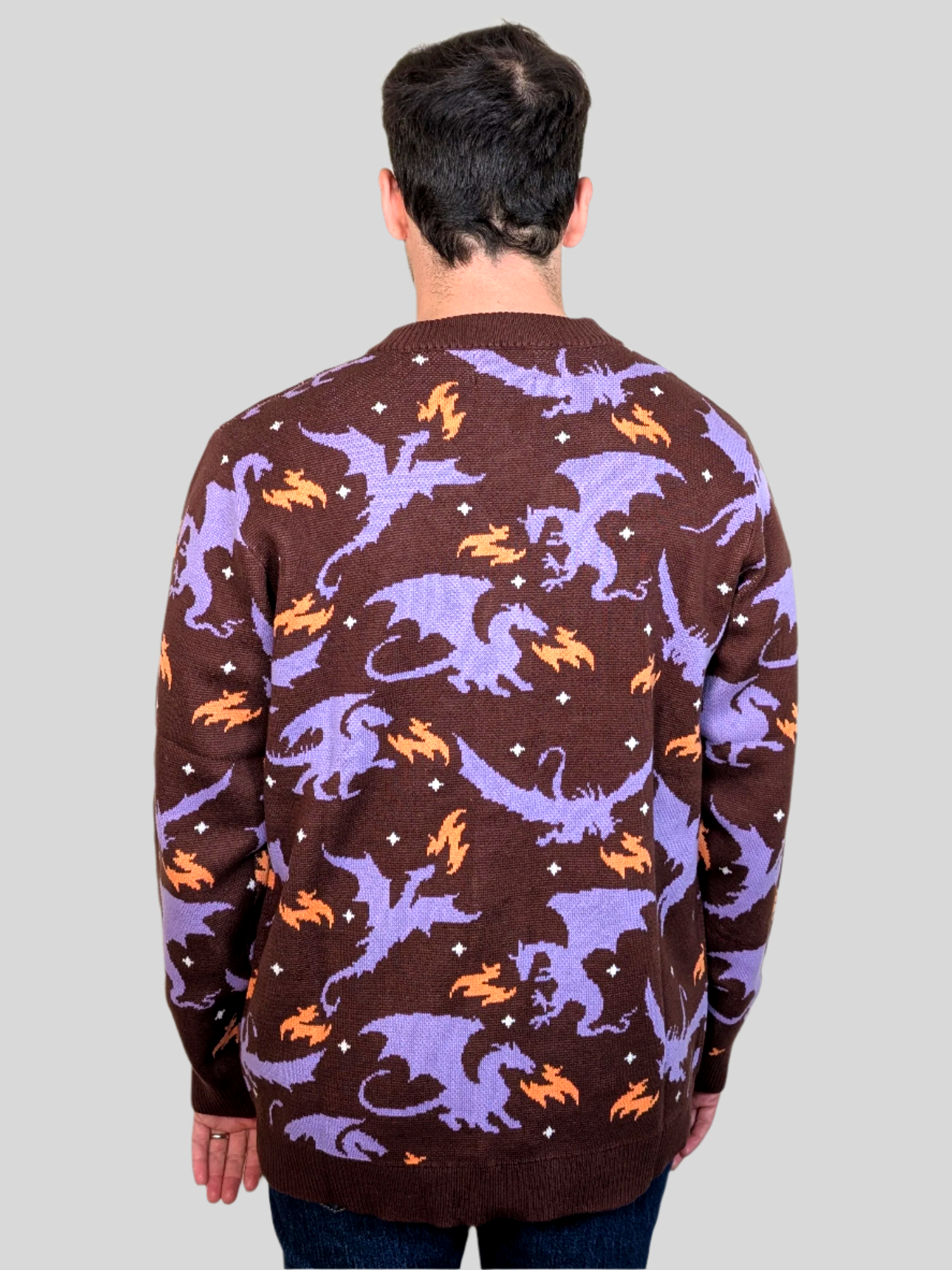 Sleepy Peach - Night Scorcher Dragon Cardigan
