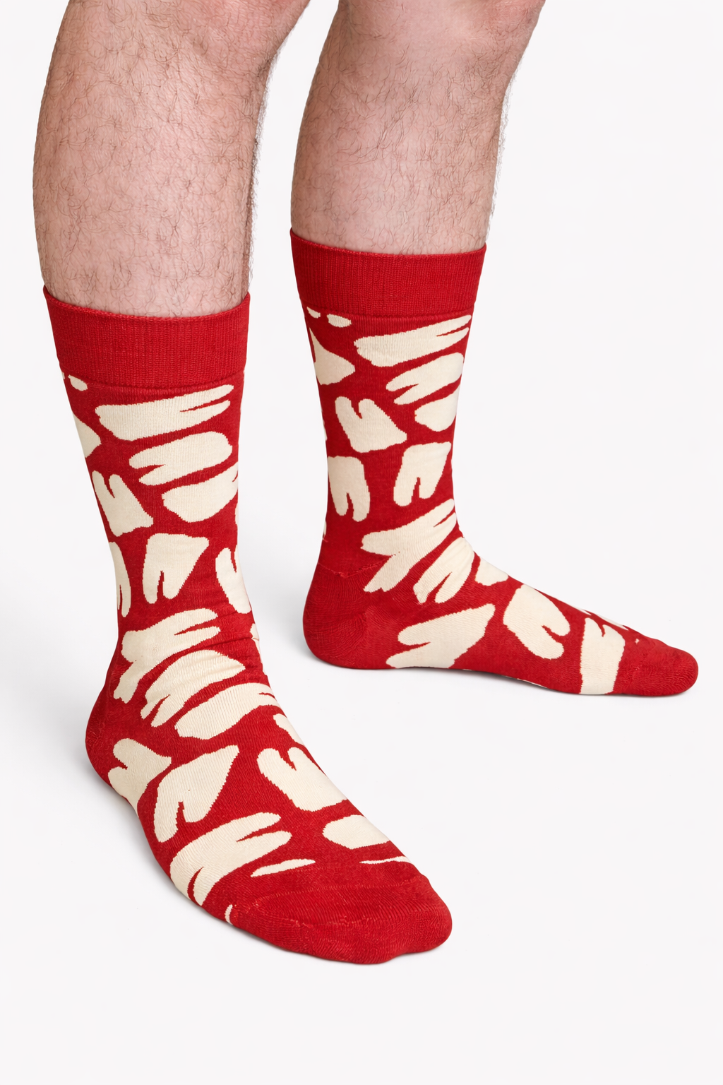 Nothing but the Tooth Socks - Sleepy Peach
