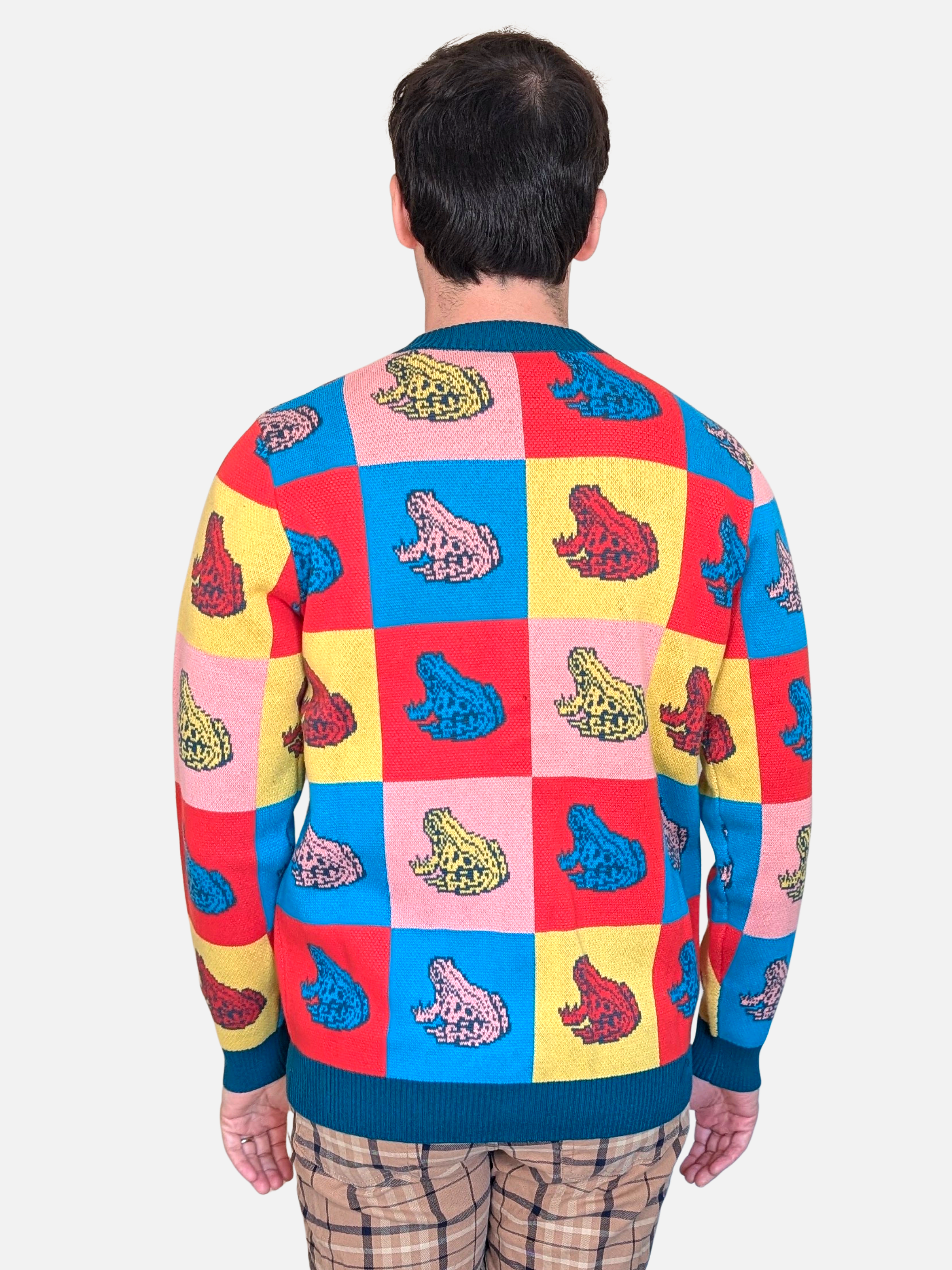 Sleepy Peach - Royal Frog Cardigan