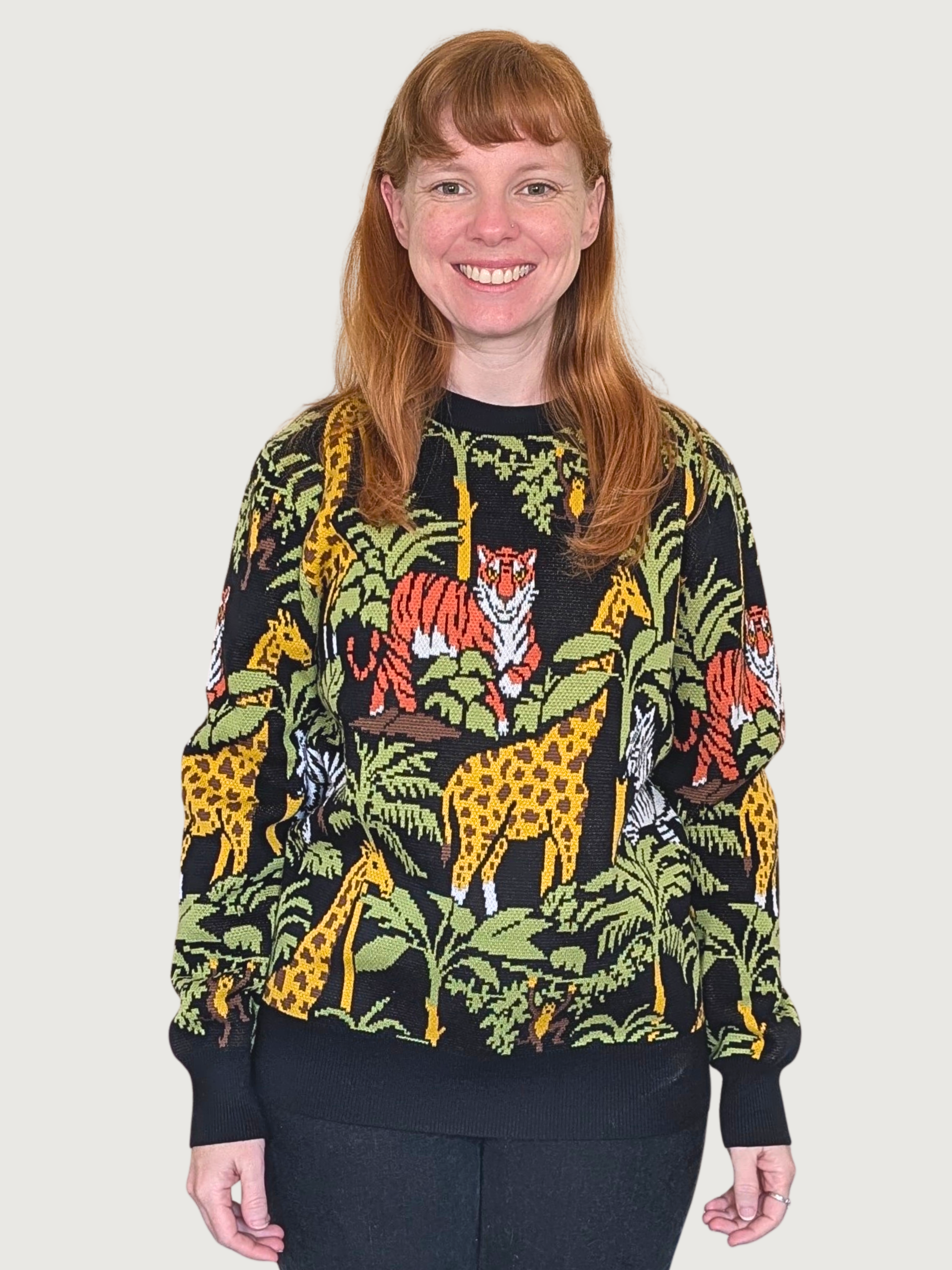 Safari Sweater - Sleepy Peach