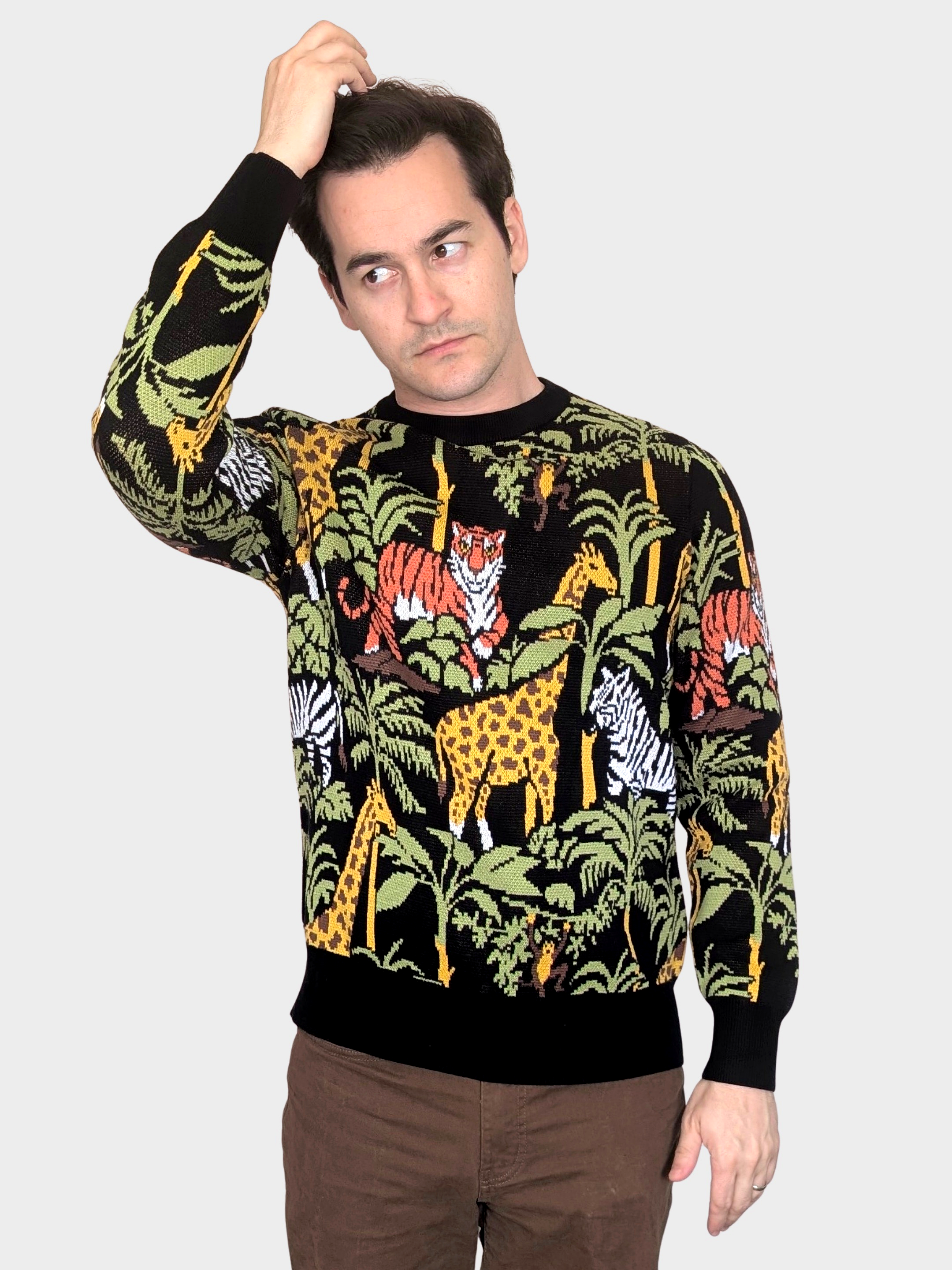 Sleepy Peach - Safari Sweater
