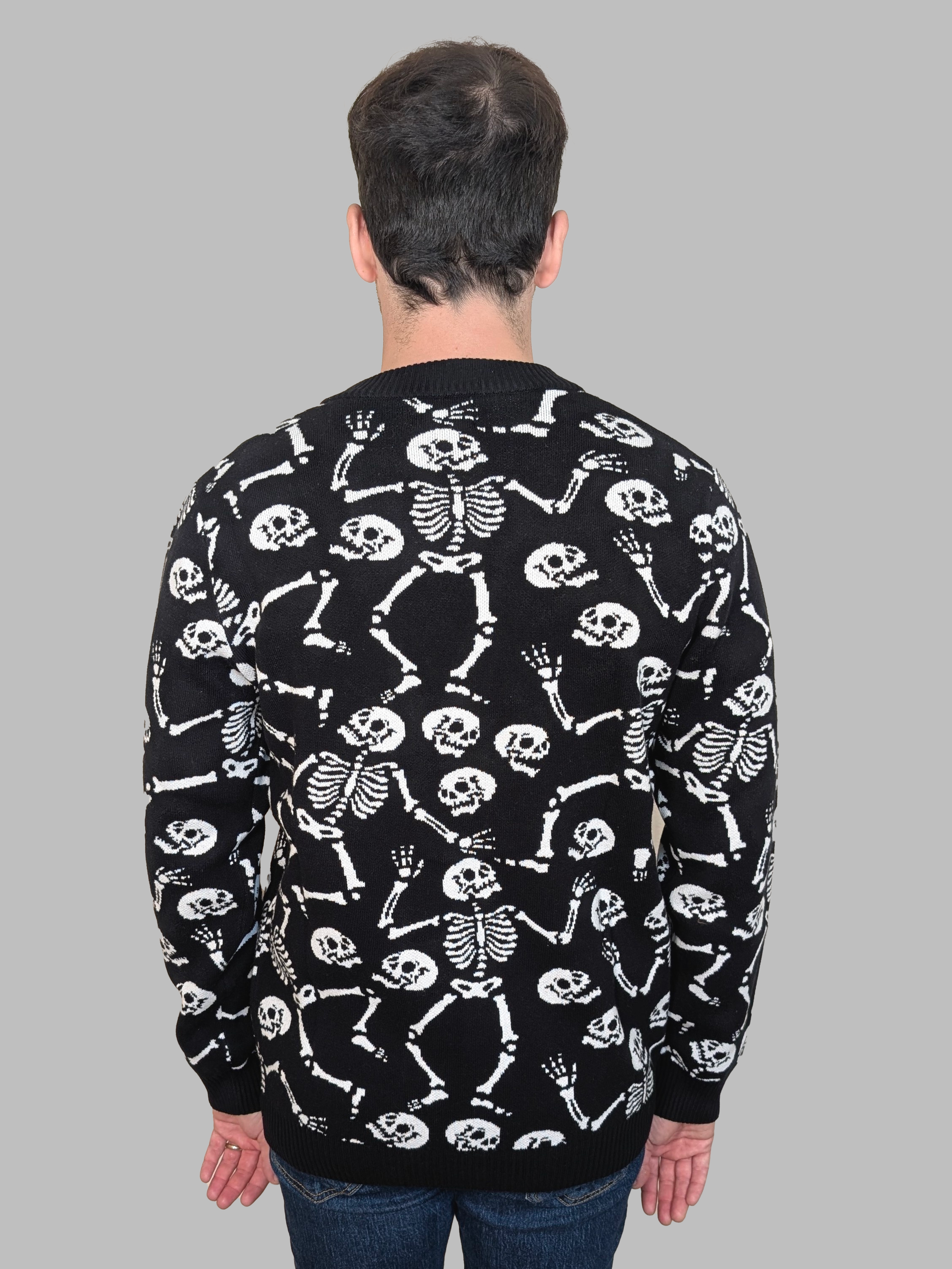 Skeleton Dance Cardigan - Sleepy Peach