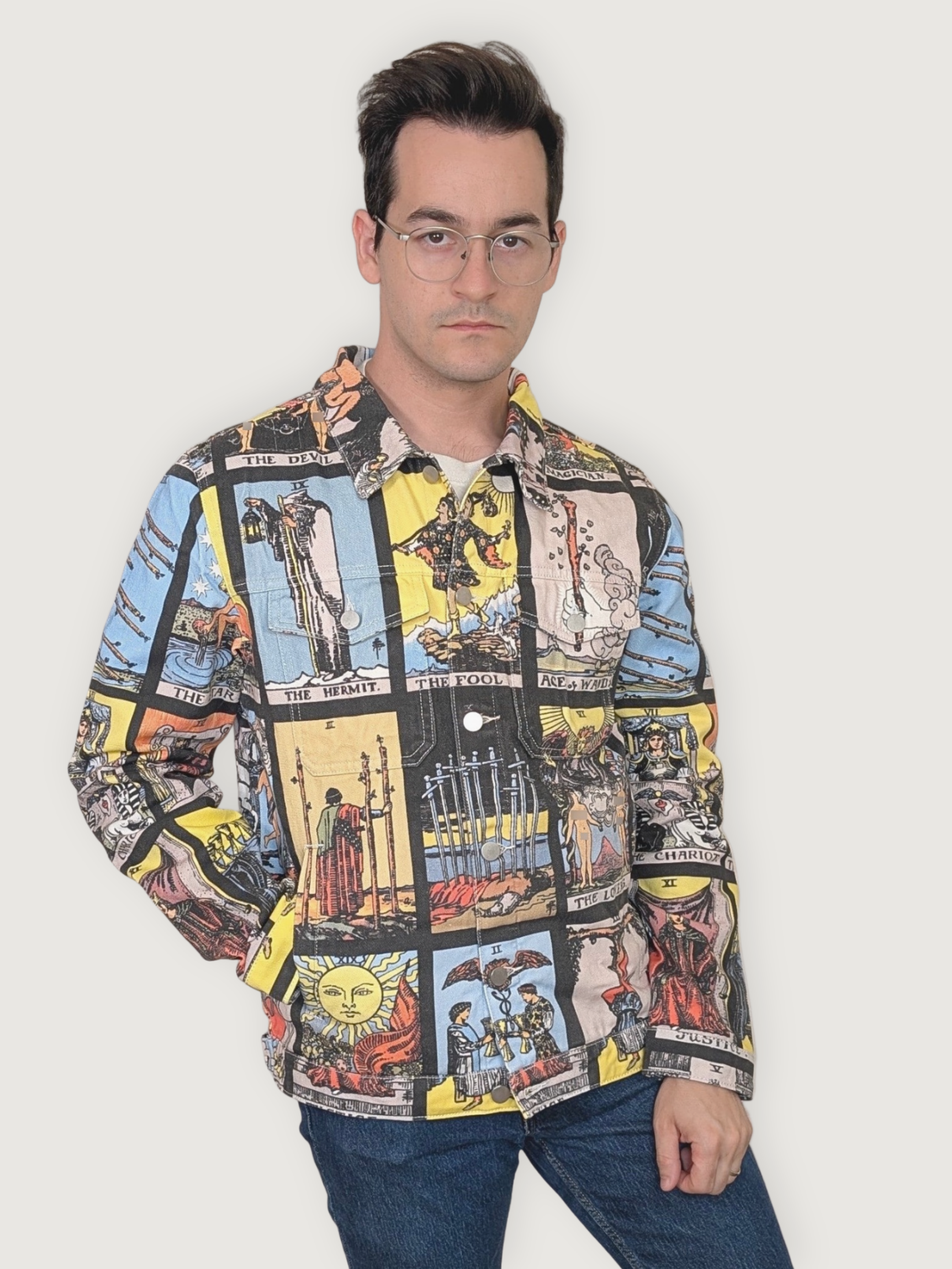 Tarot_Card_Denim_Jacket_-_Sleepy_Peach_2