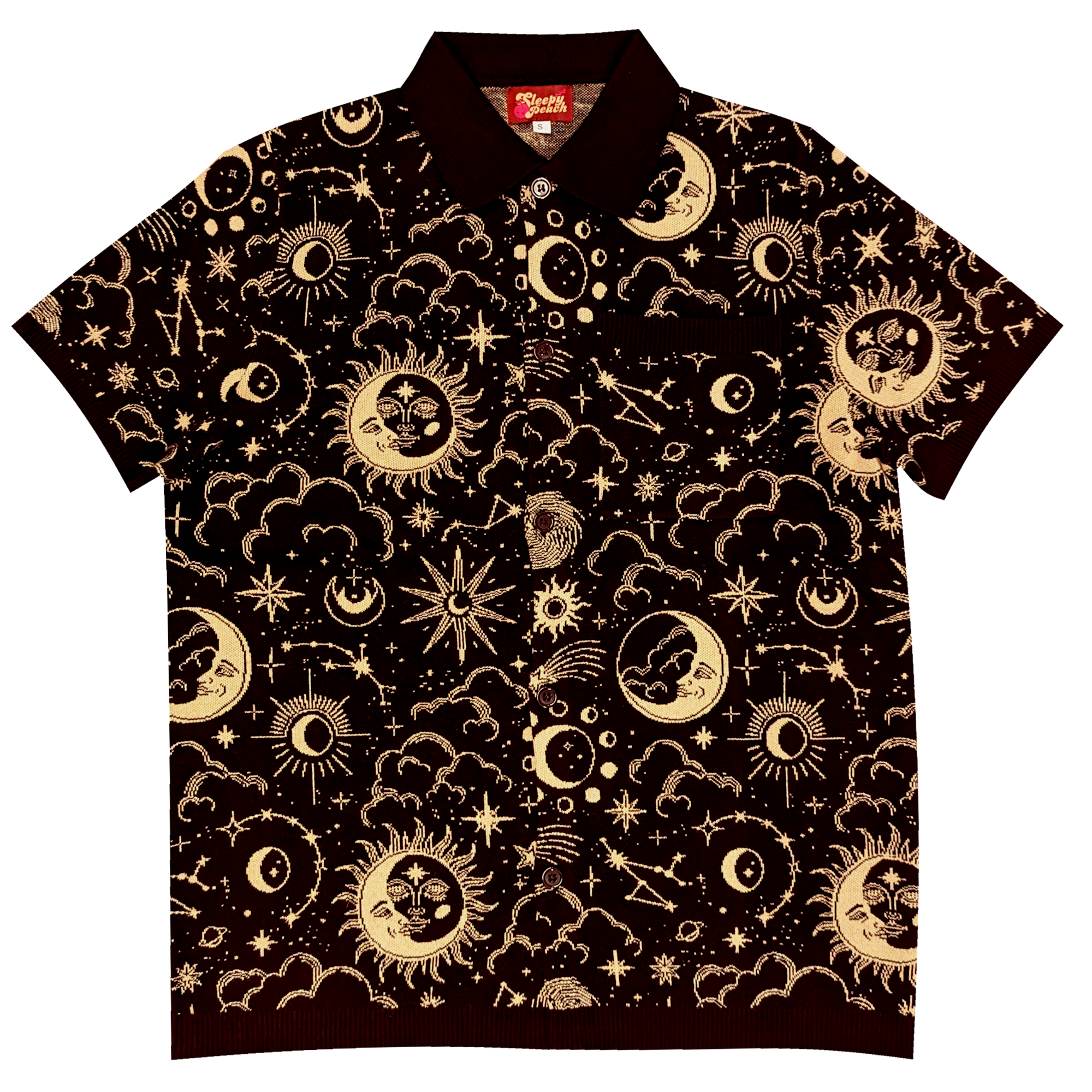 Celestial Button Up