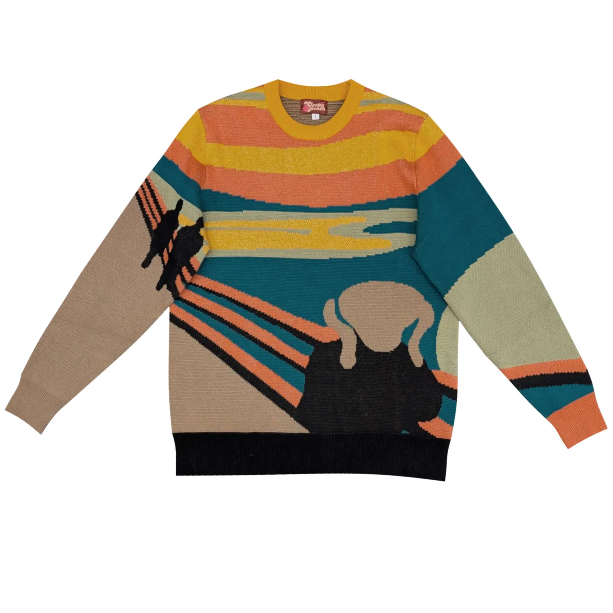 The Scream Sweater - Sleepy Peach