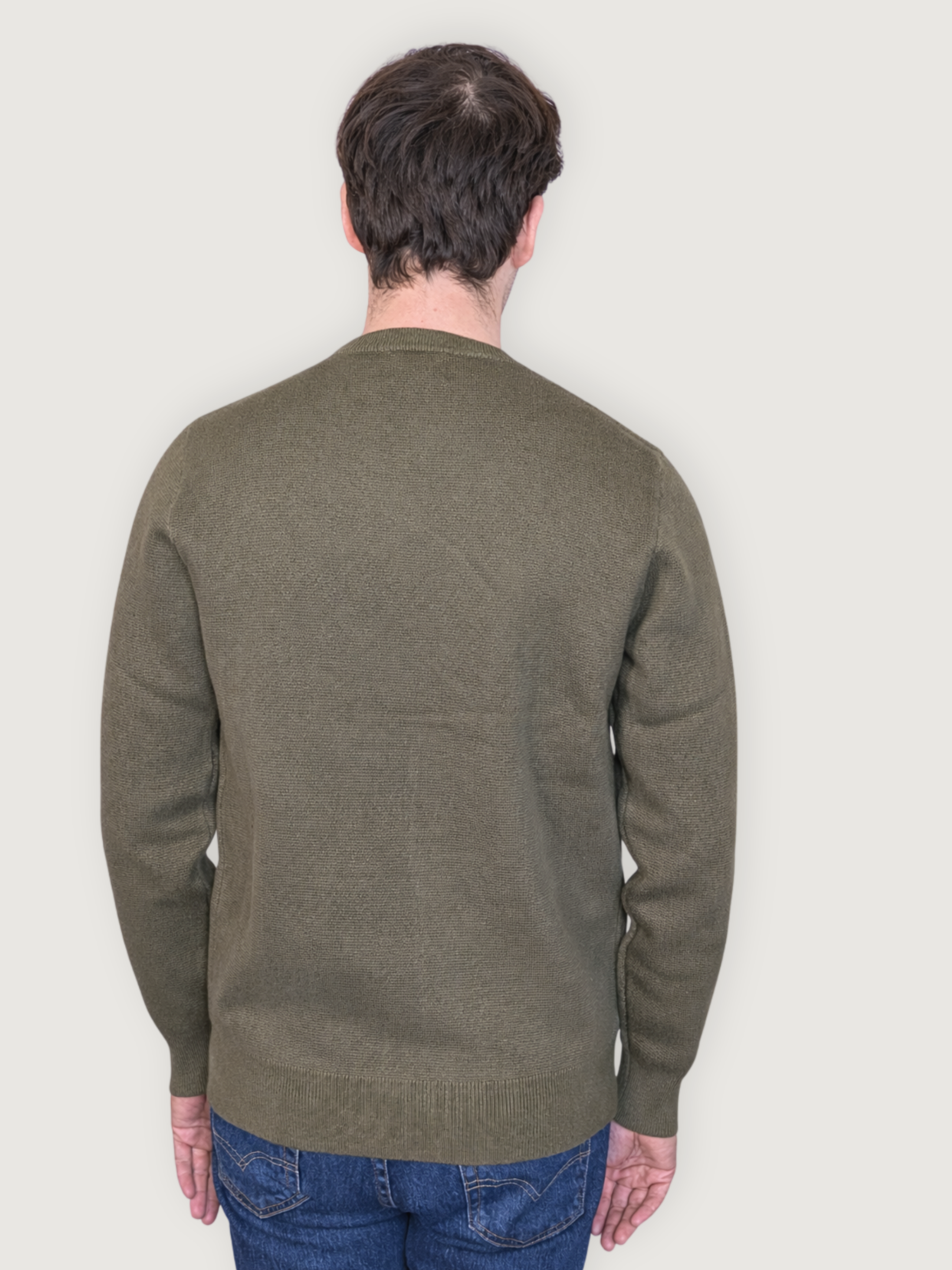 Tuxedo Cat Sweater - Sleepy Peach