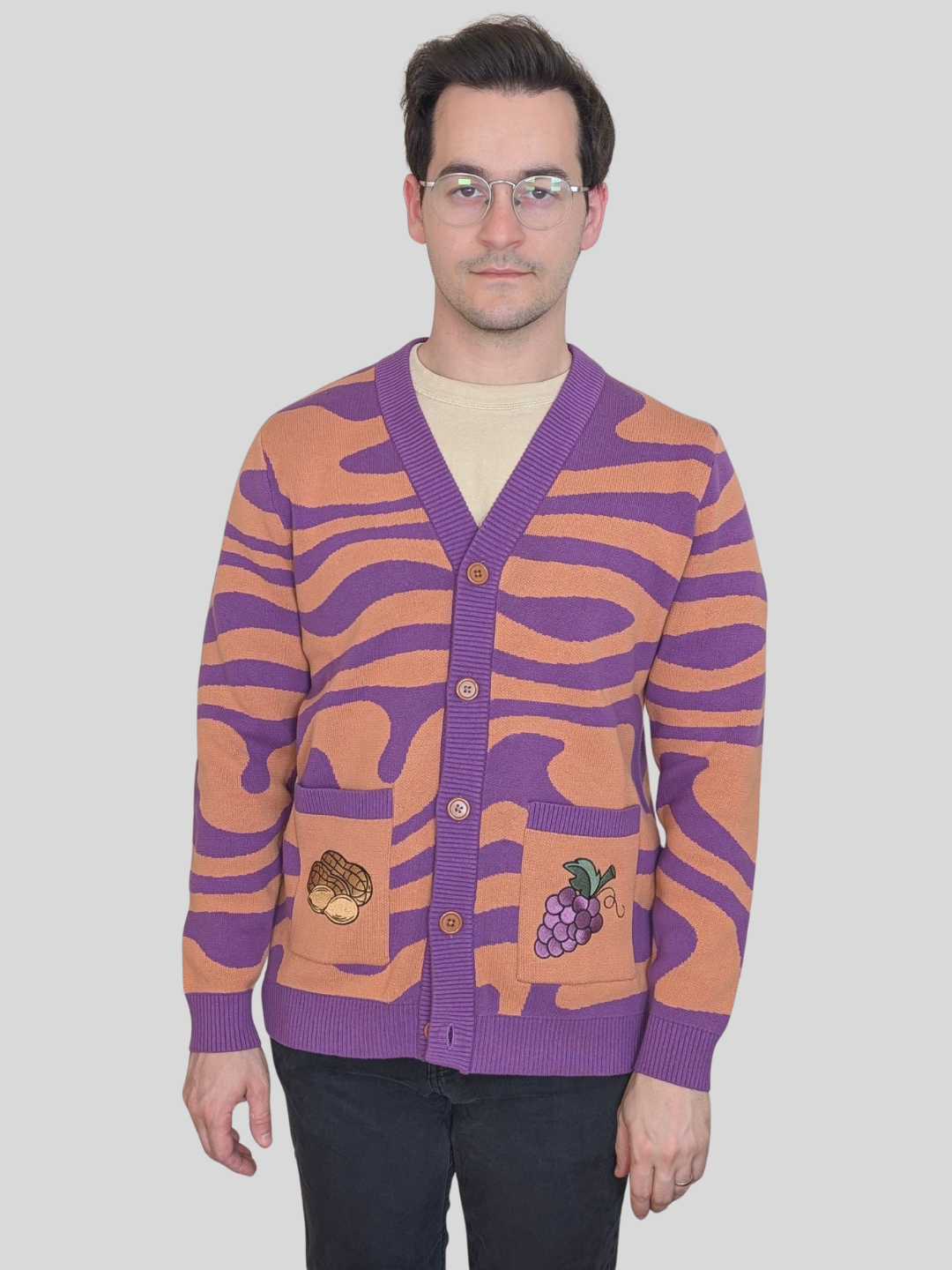 Peanut Butter & Jelly Cardigan (APRIL PREORDER)