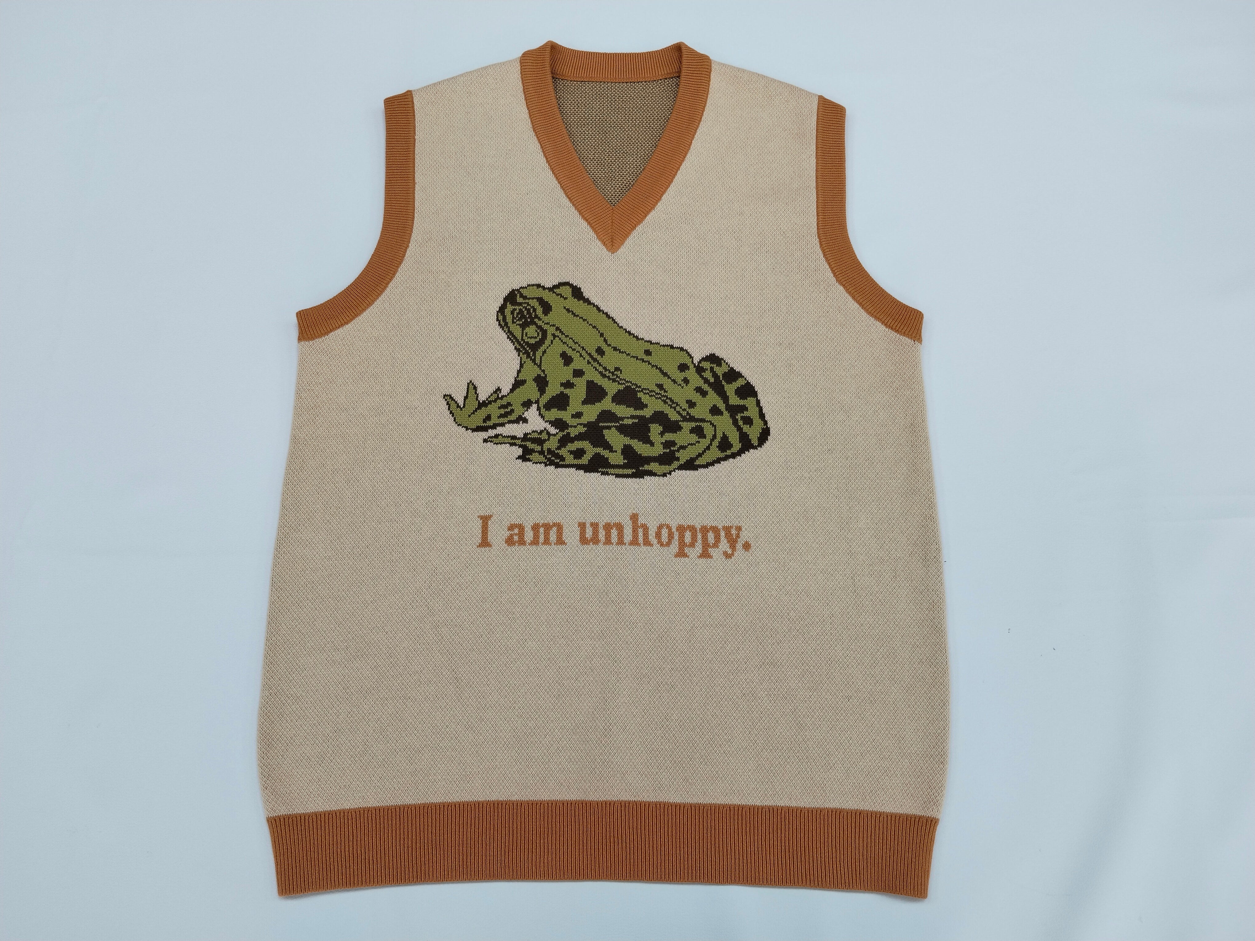 I Am Unhoppy Frog Vest (JUNE PREORDER)