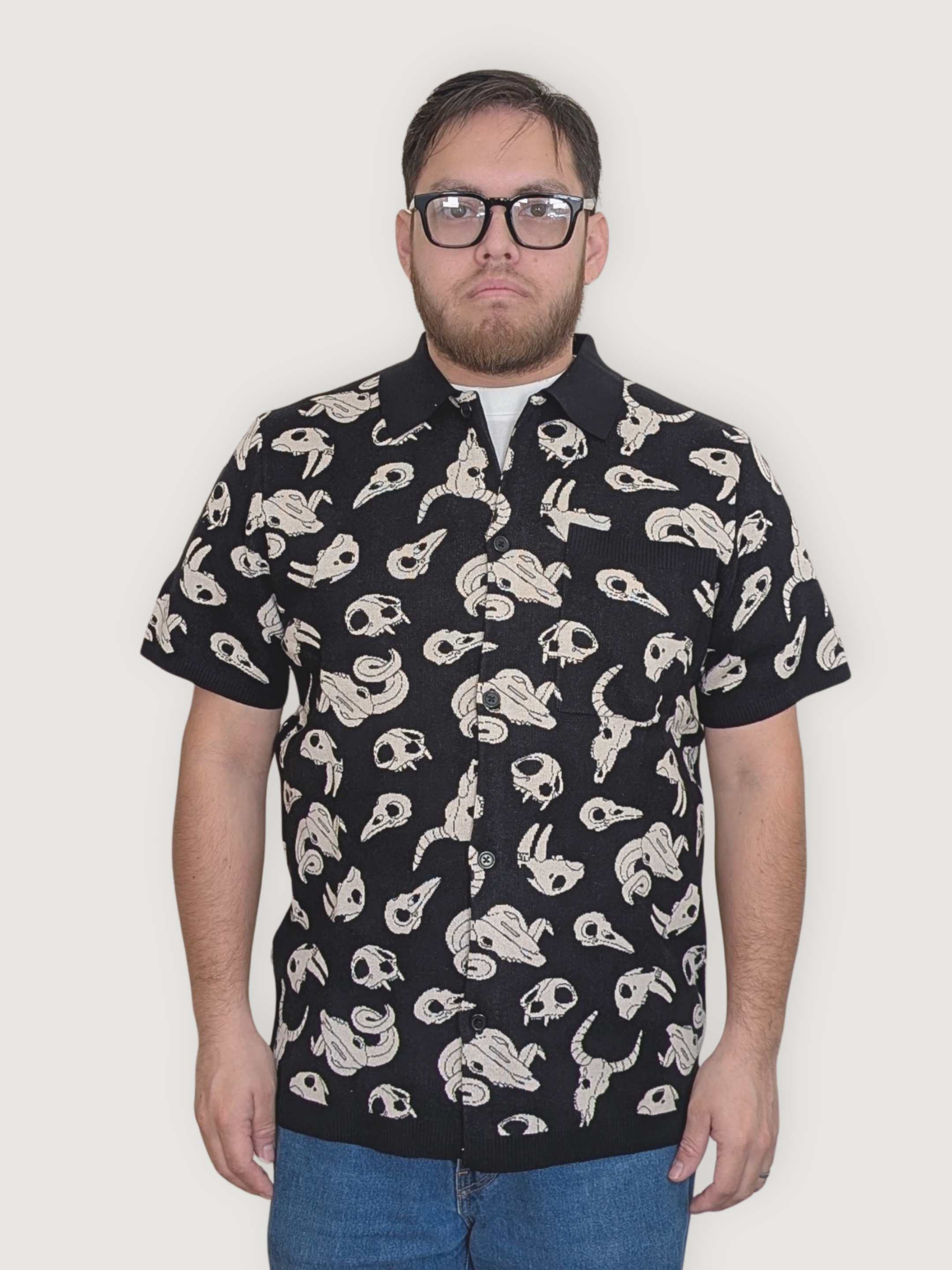 Animal_Skulls_Button_Up_-_Sleepy_Peach