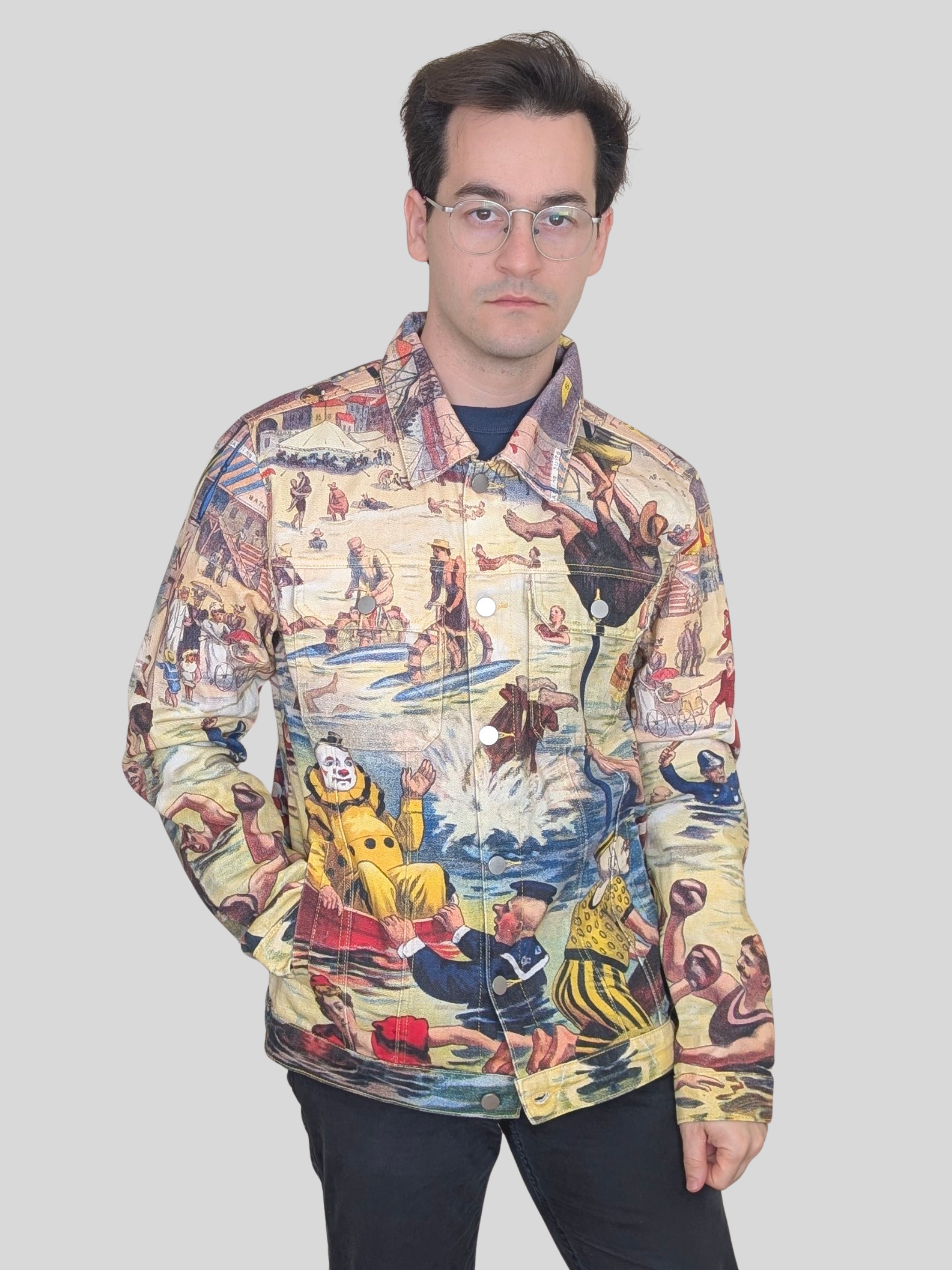 Bathing_Clown_Denim_Jacket_-_Sleepy_Peach