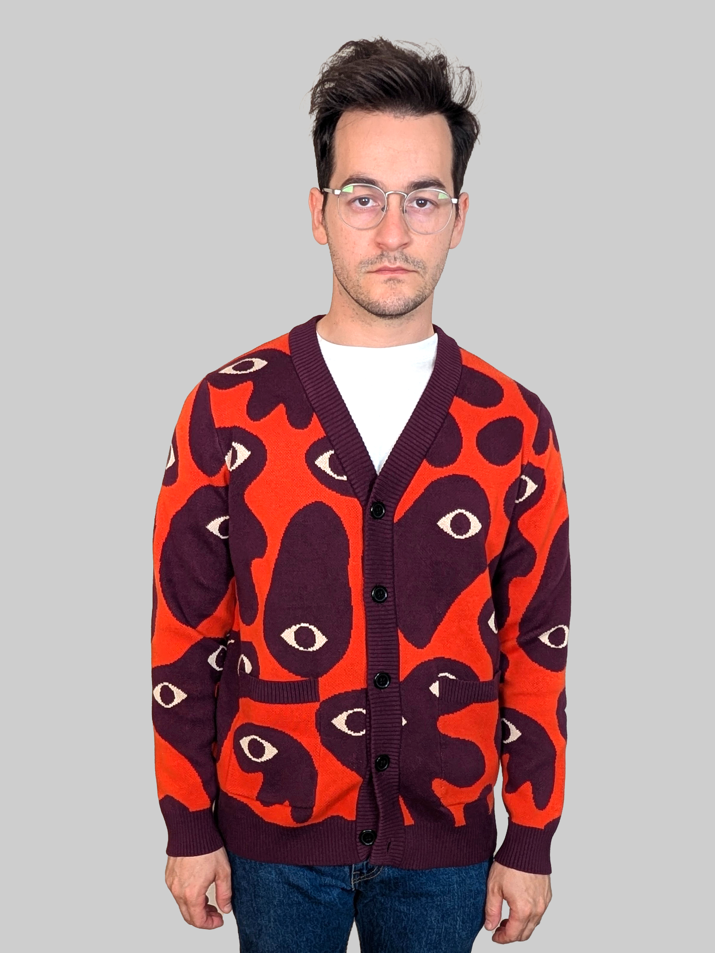 Sleepy Peach - Bauhaus Nightmare Cardigan