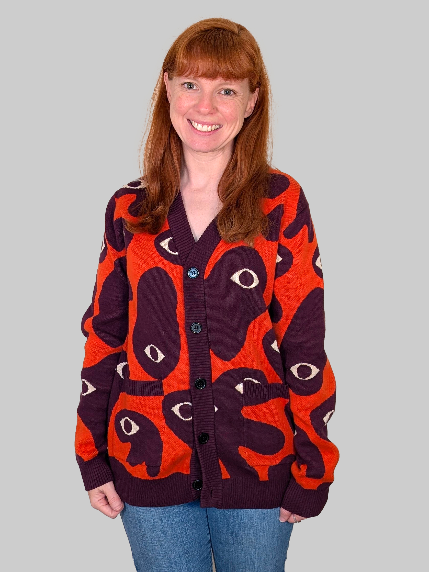Sleepy Peach - Bauhaus Nightmare Cardigan