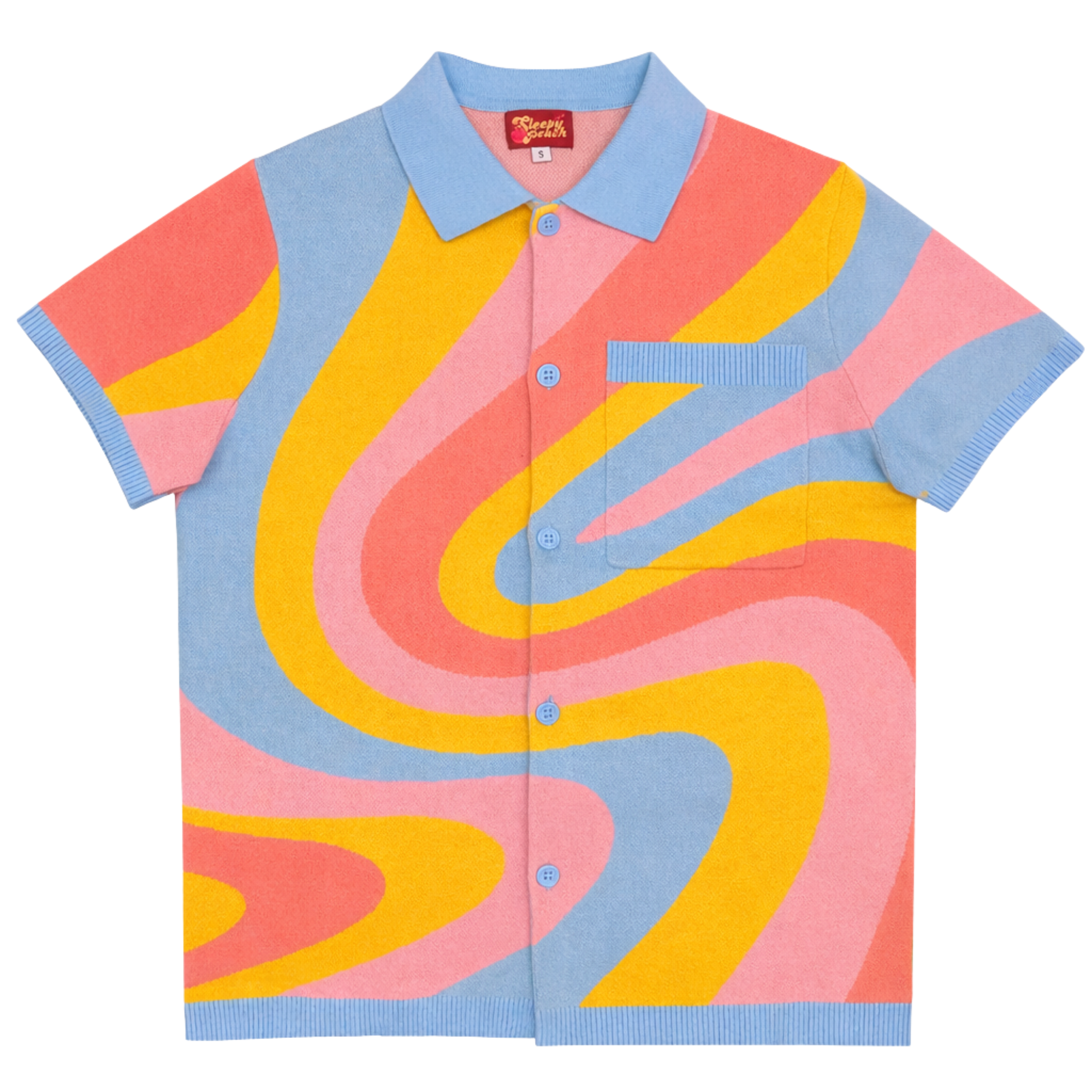 Beautiful Dreamer Button Up - Sleepy Peach 19
