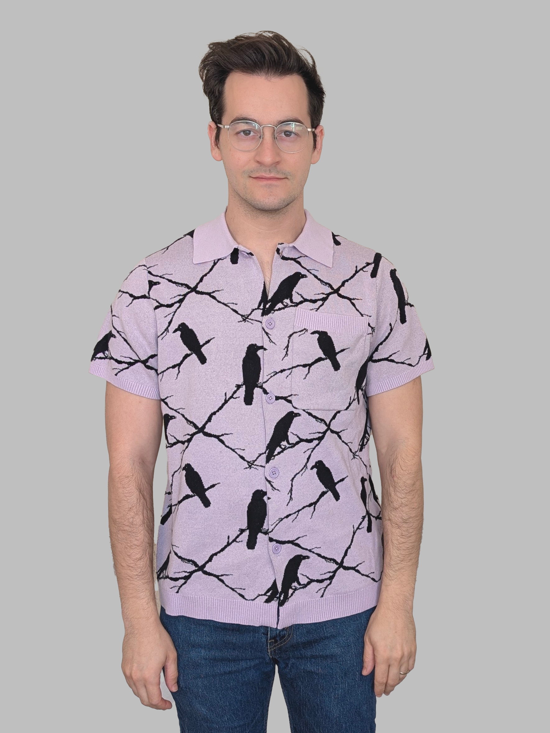 Big_Crow_Button_Up_-_Sleepy_Peach