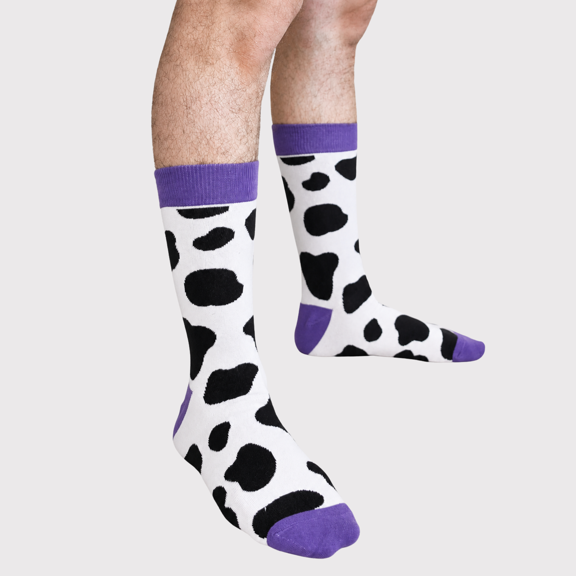 Big Moo'd Socks - Sleepy Peach