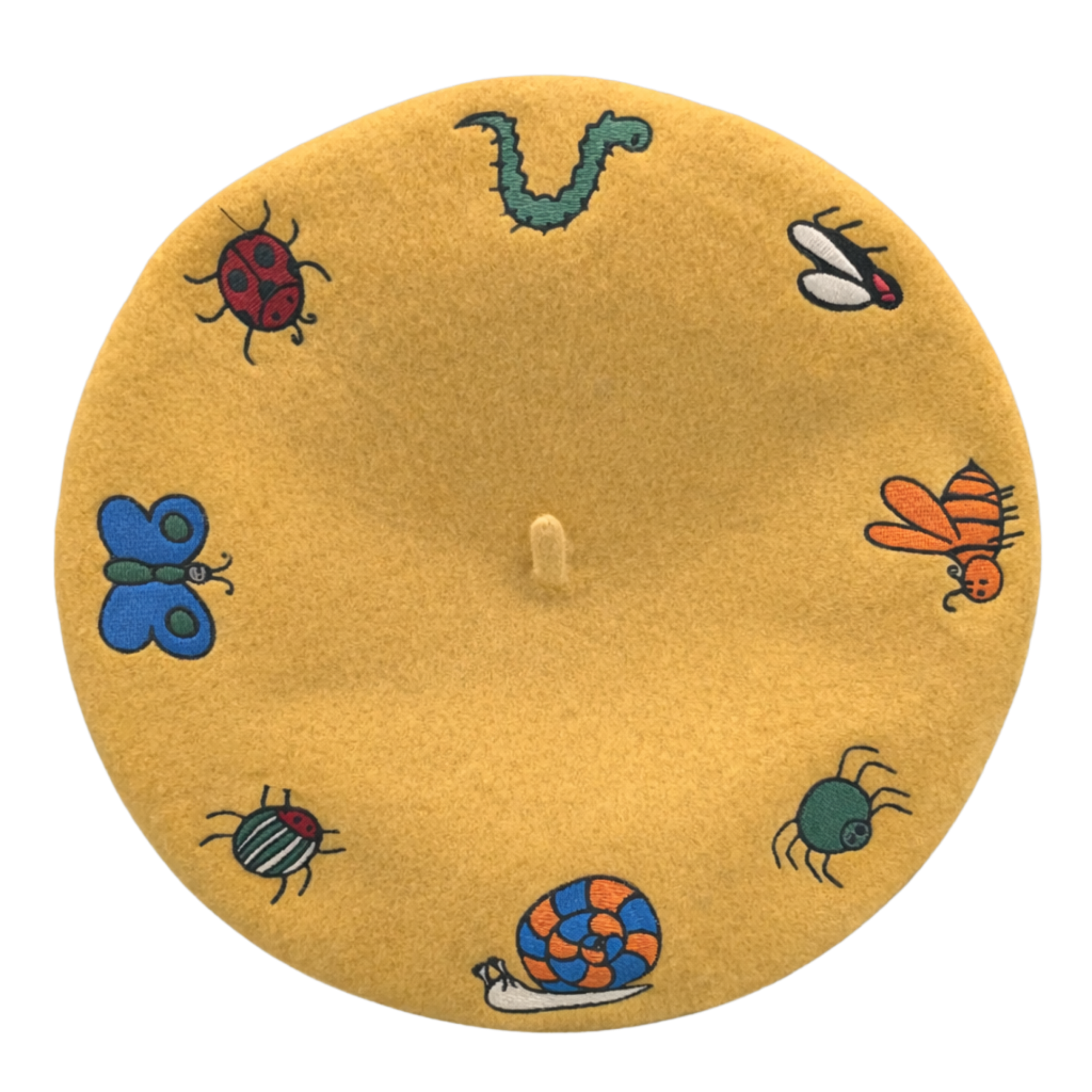 Buggin' Out Beret - Sleepy Peach