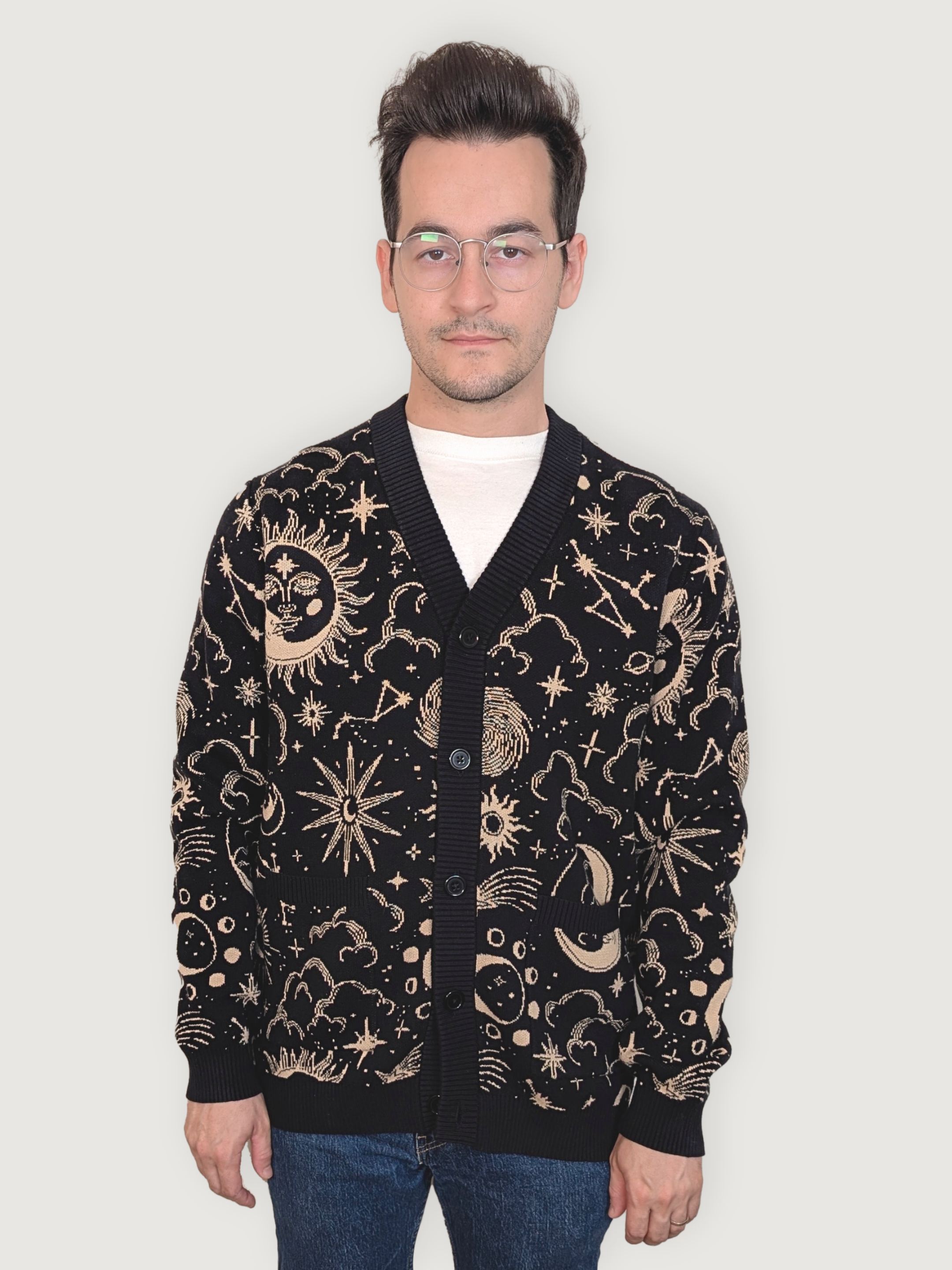 Celestial Cardigan - Sleepy Peach