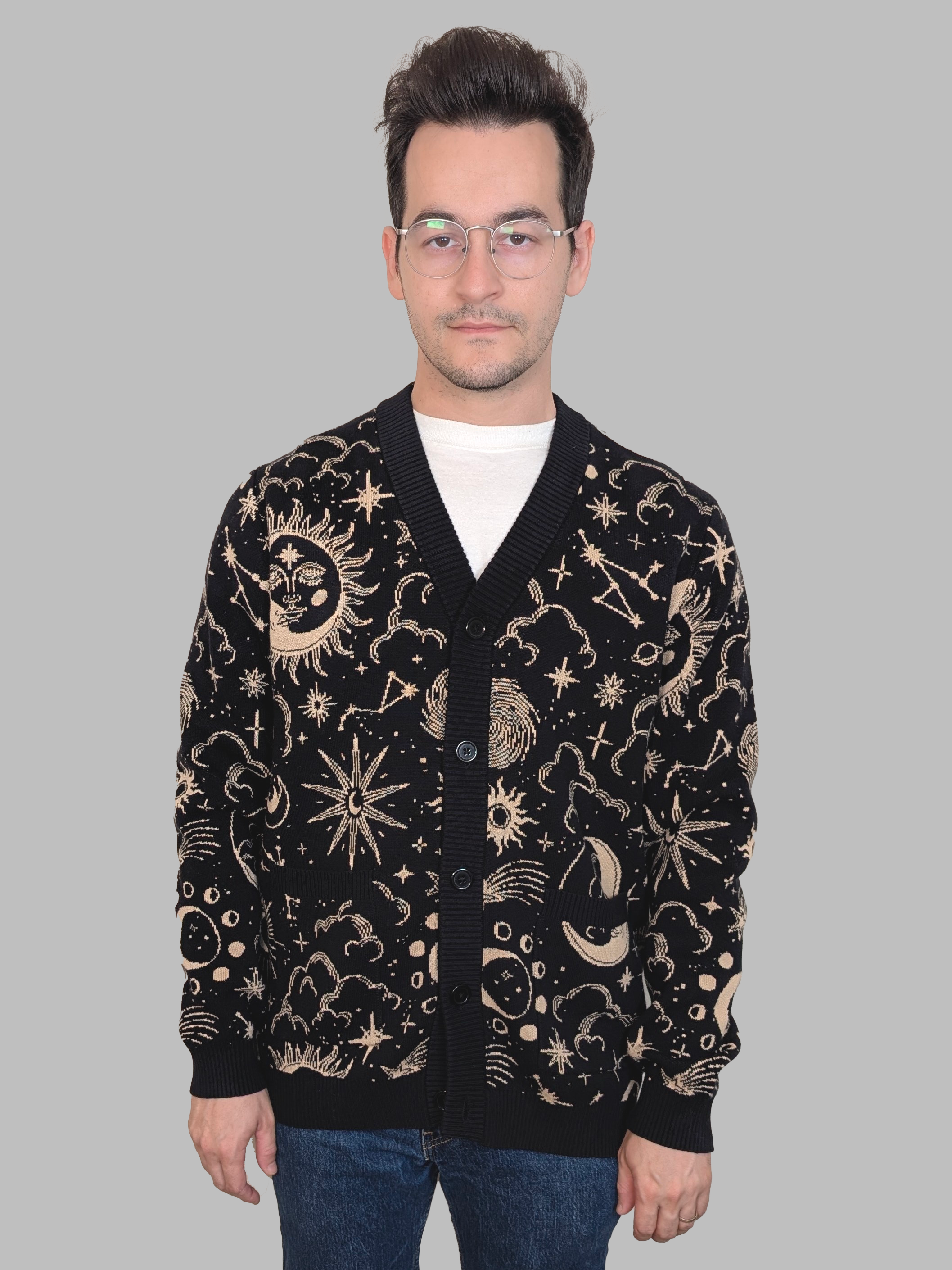 Celestial Cardigan - Sleepy Peach