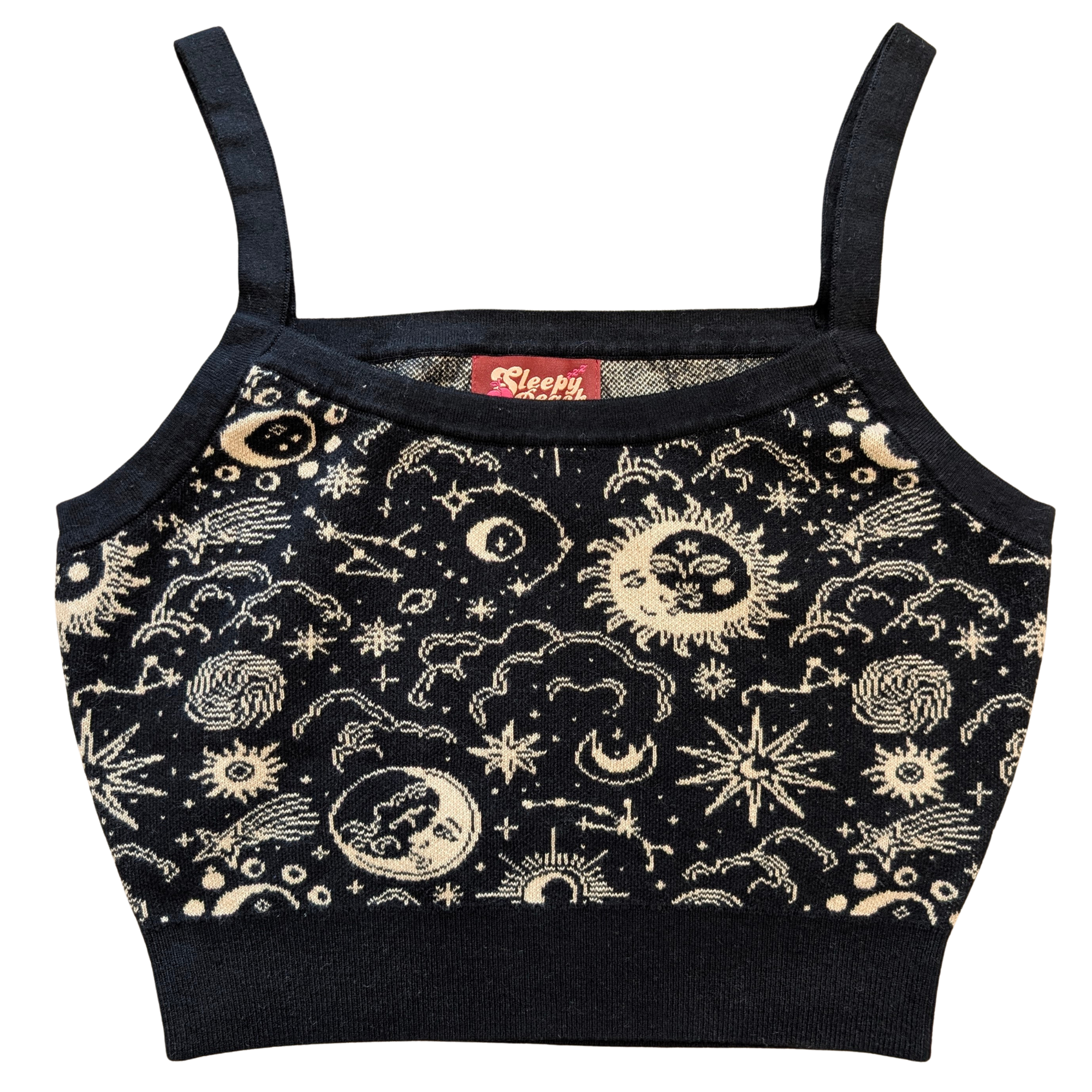 Celestial Crop Top - Sleepy Peach 154